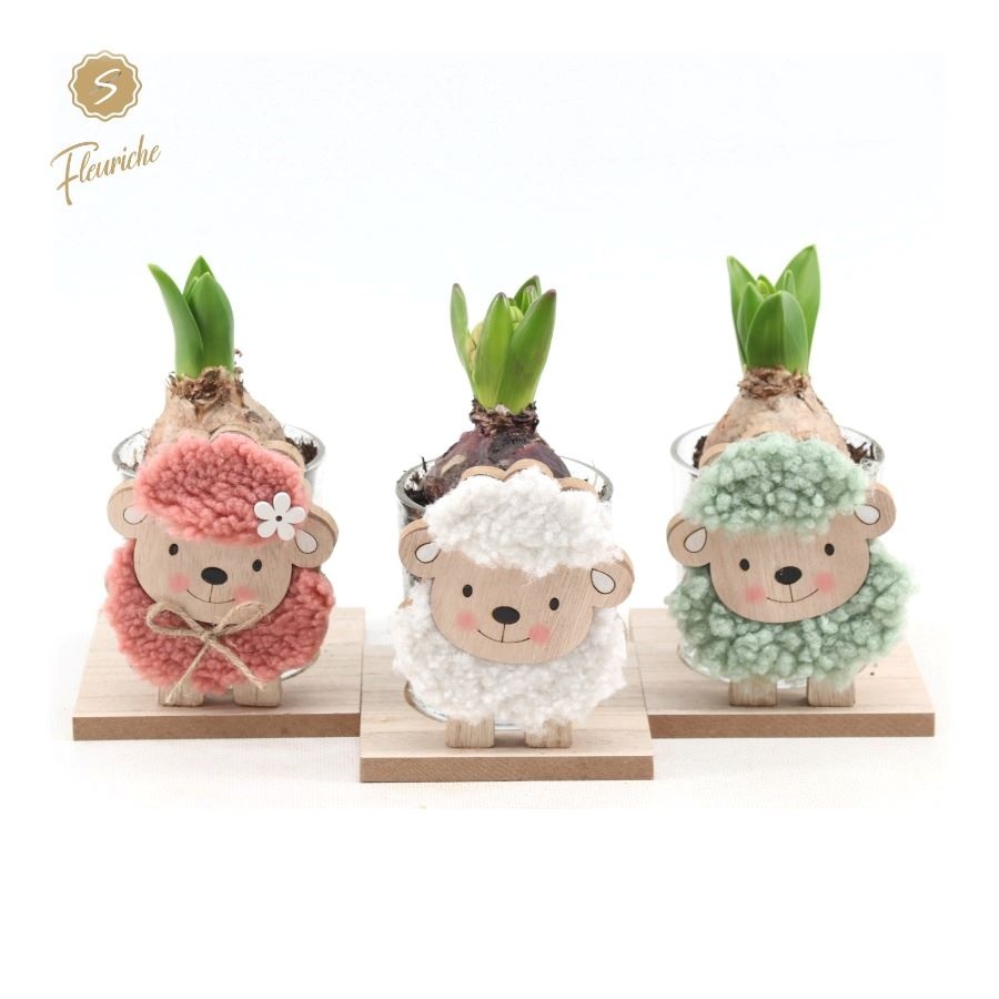 (1628) Hyacint Happy Sheep 1PP, D 10 cm