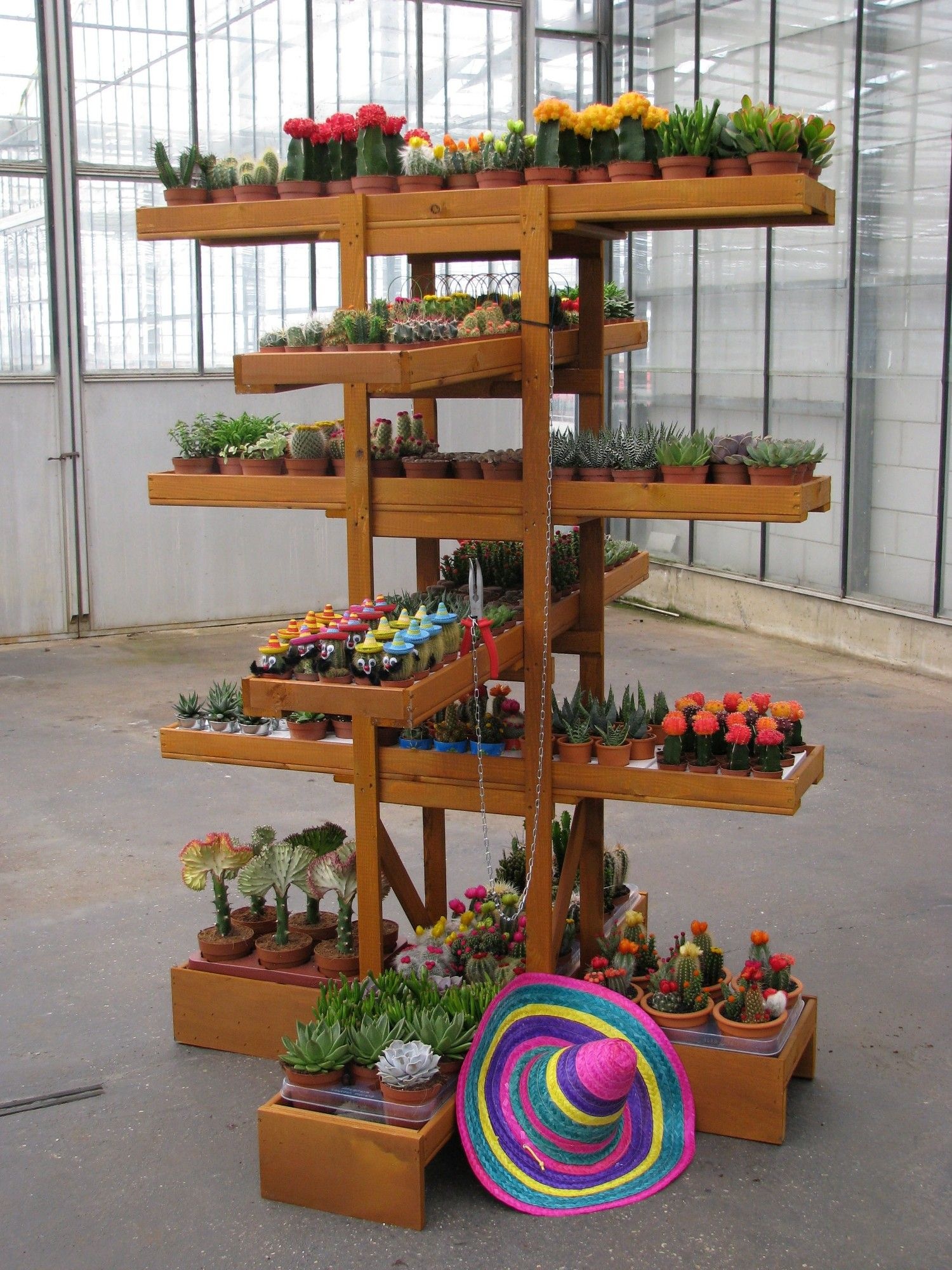 Eiland met 2 tangen met sticker, D 80