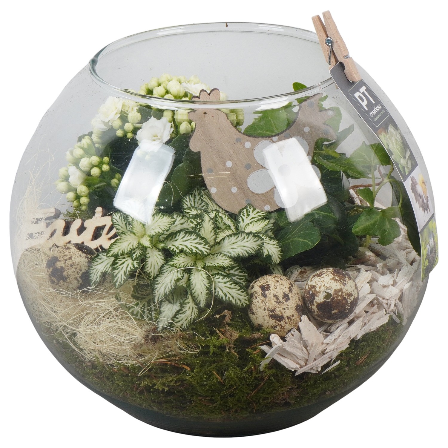 PTPG9403 Arrangement Easter in glas, D 20