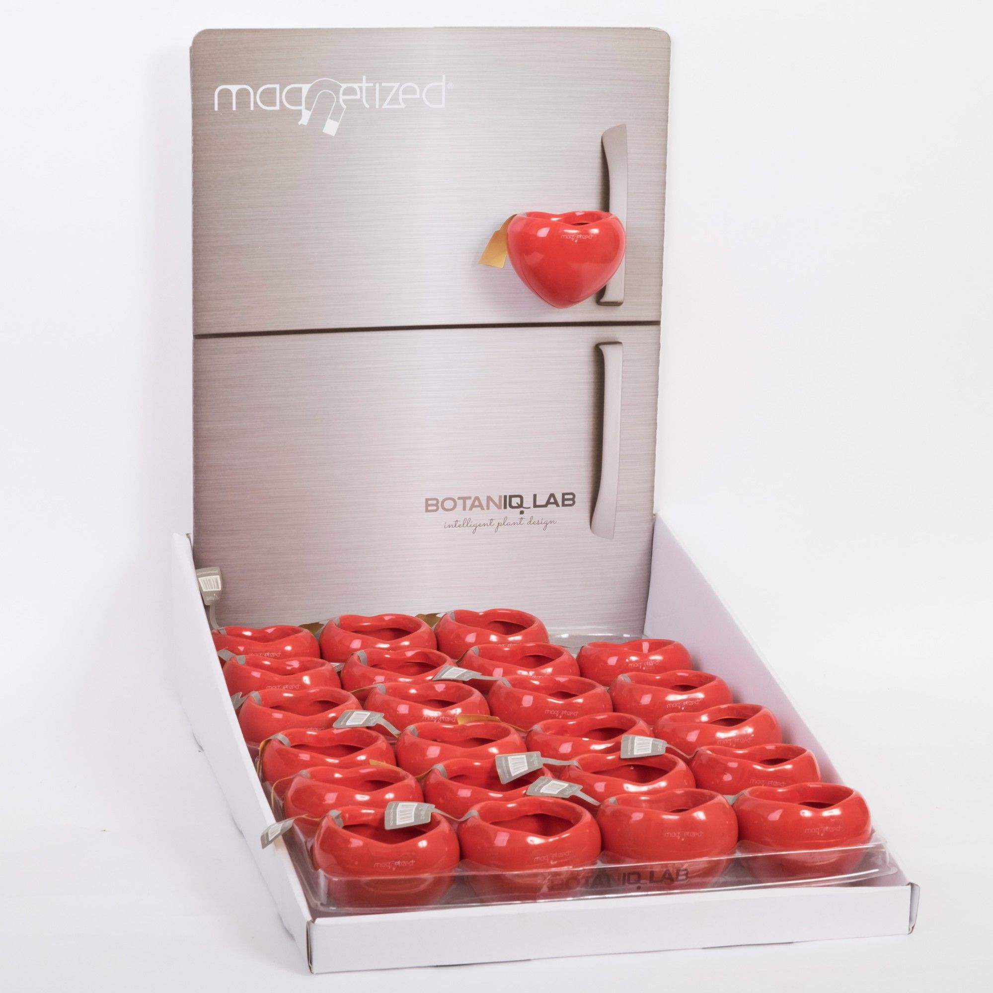 Magnetized Heart in Display excl. Plants, D 6