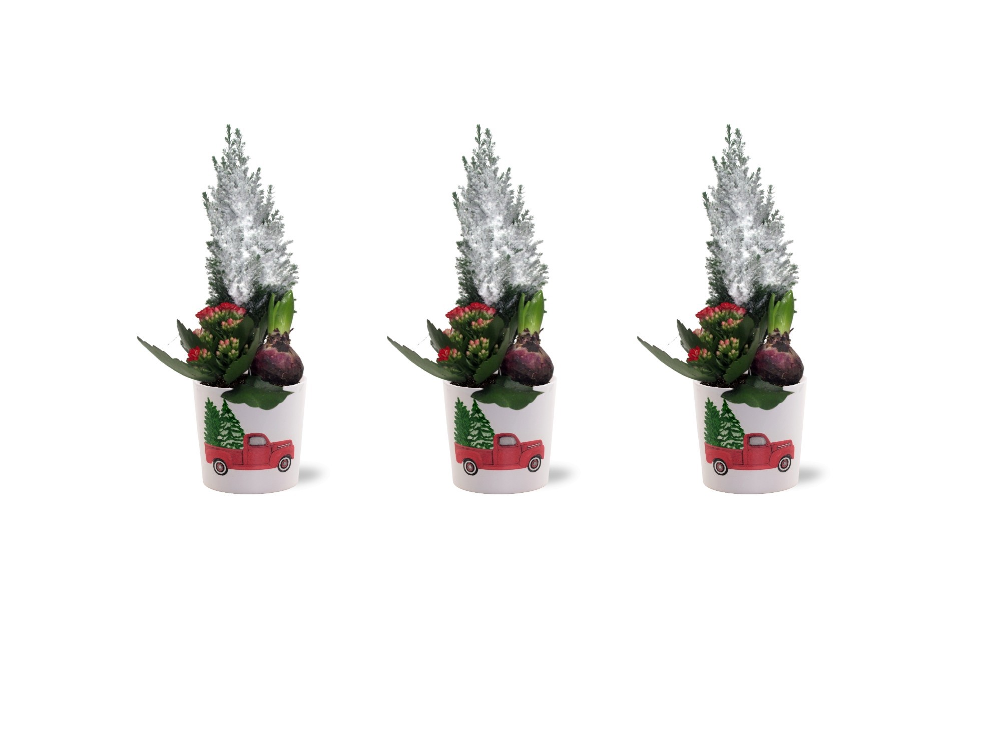 Kerst Arrangement Collectie "Craft world" keramiek Nöel, D 12