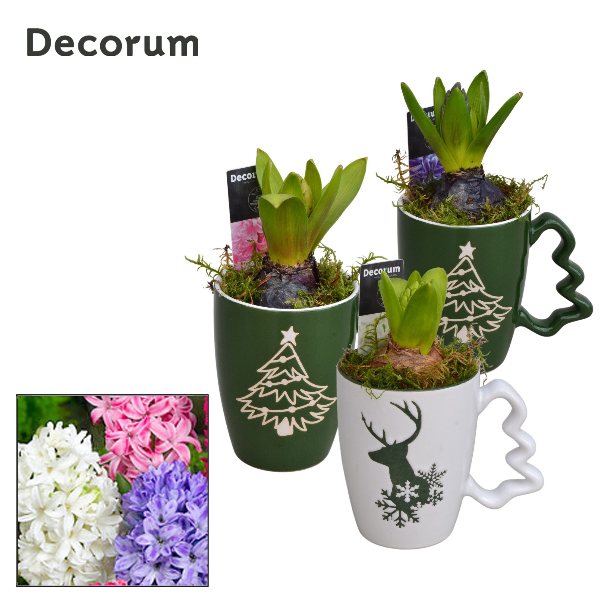 Hyacint Christmas Mug HL11312 [PURE], D 9