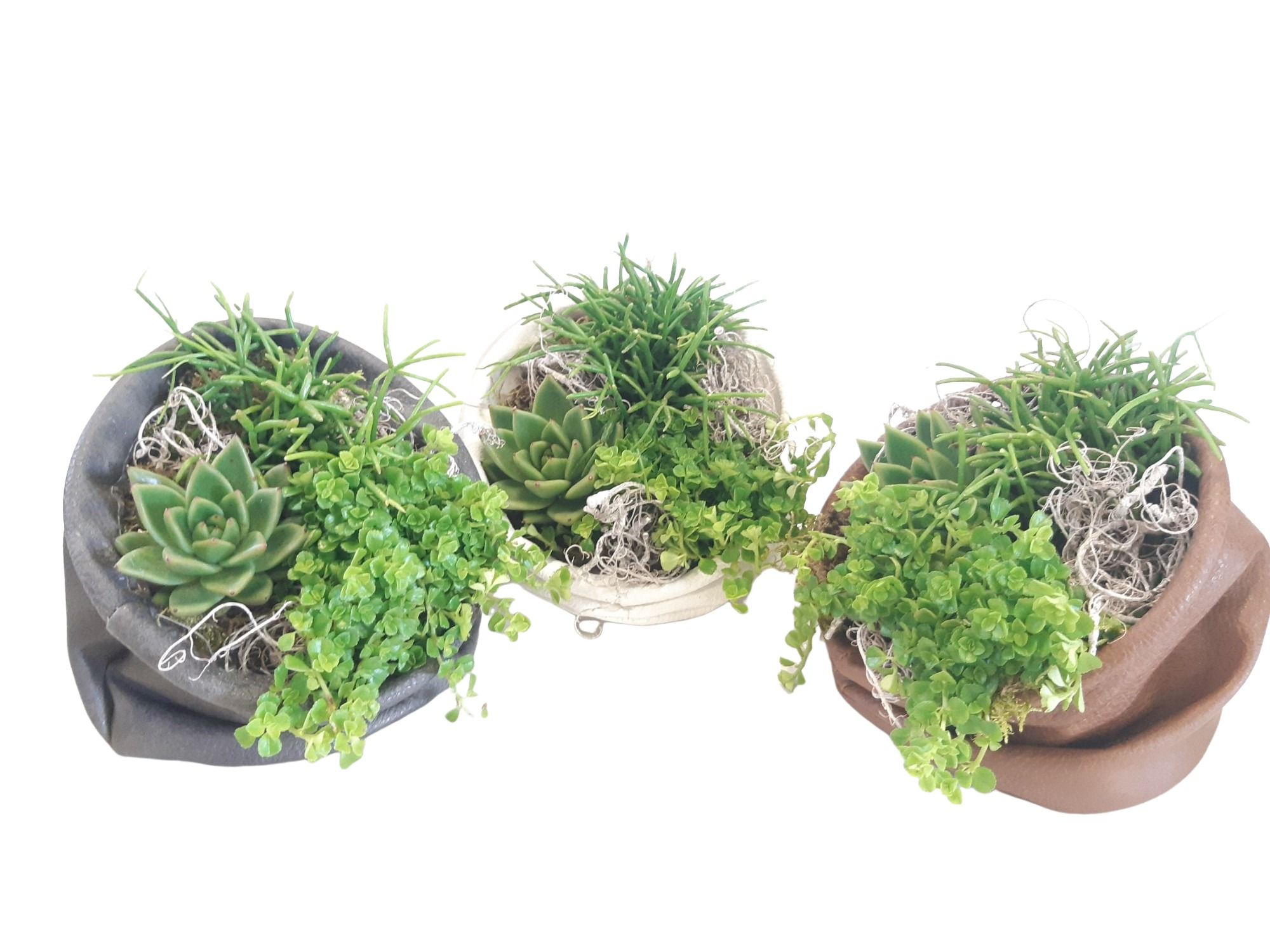 LBD14GMX Leather Bag D14 mini groenmix, D 14