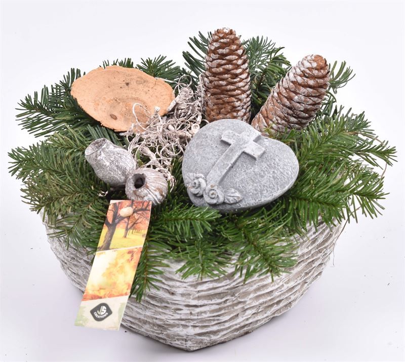 Cement hart gy 20x18cm, D 20 cm Cement hart gy 20x18cm, D 20 cm