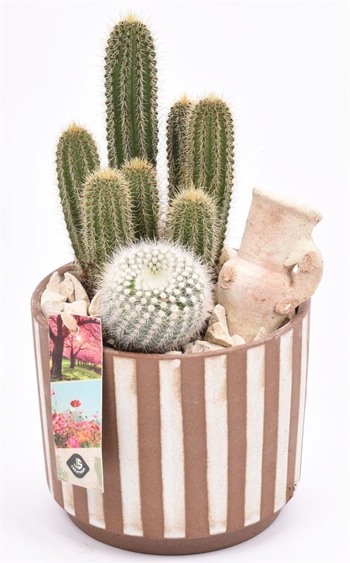 Keramiek safari look 14cm, D 14