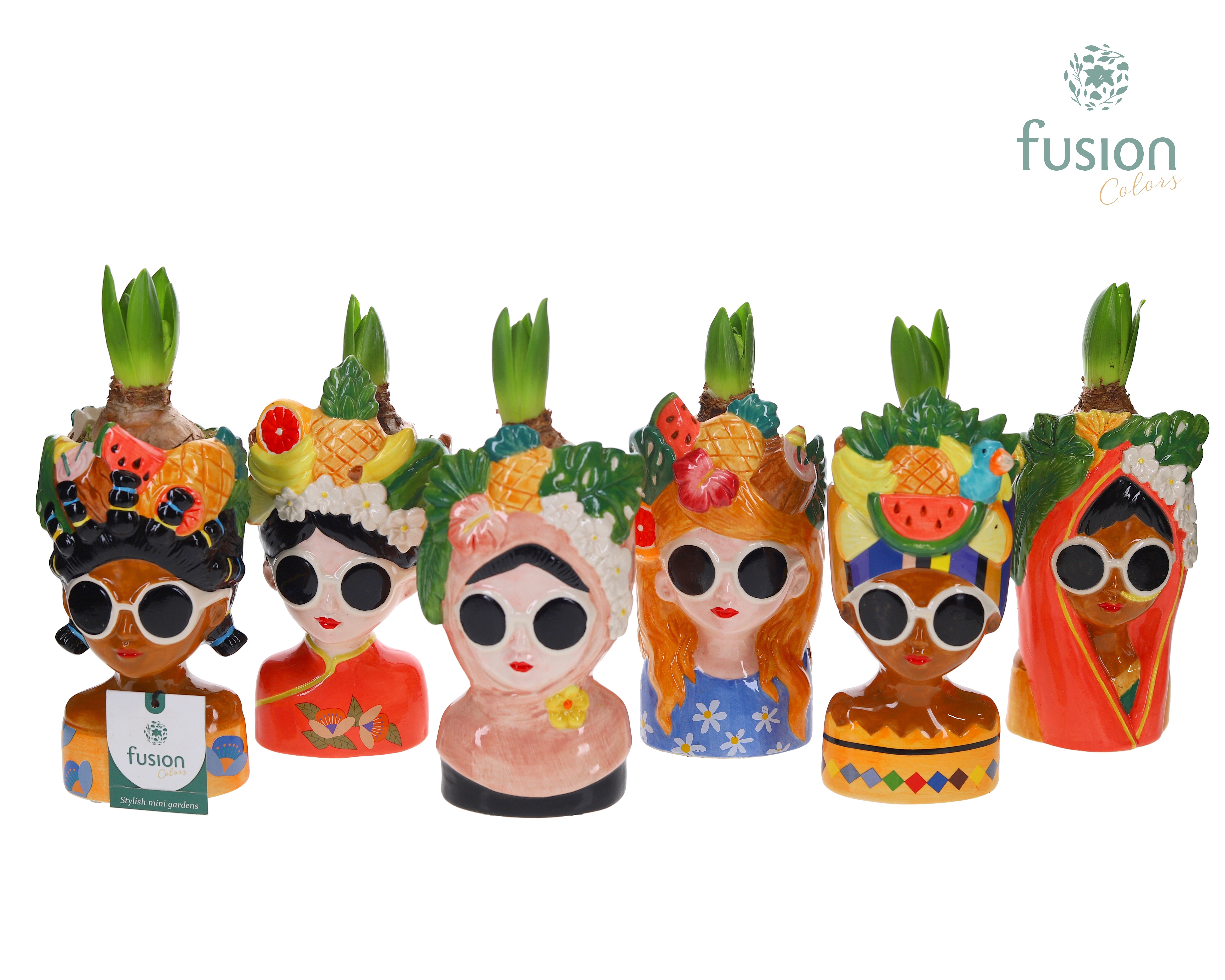 Keramiek Wereldvrouwen met Hyacinthus, D 10