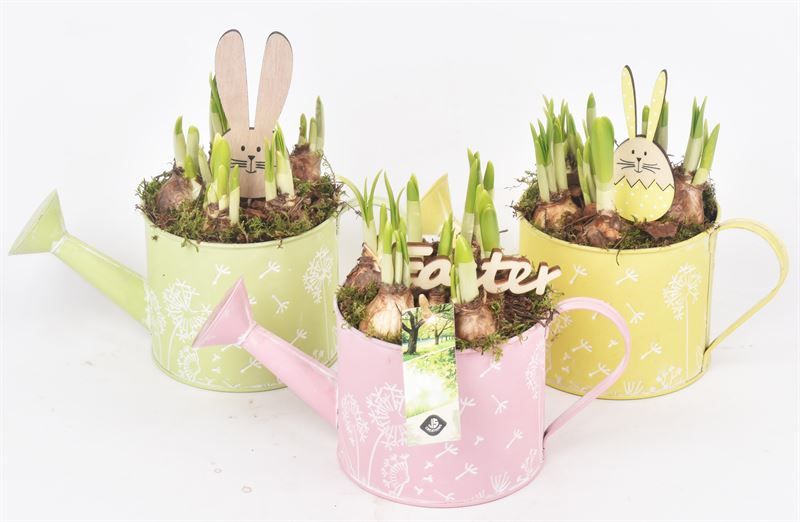 Zink gieter decor mix 13cm, D 12