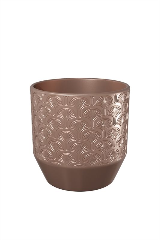 Tirza p12 peacock rose gold, D 12 cm