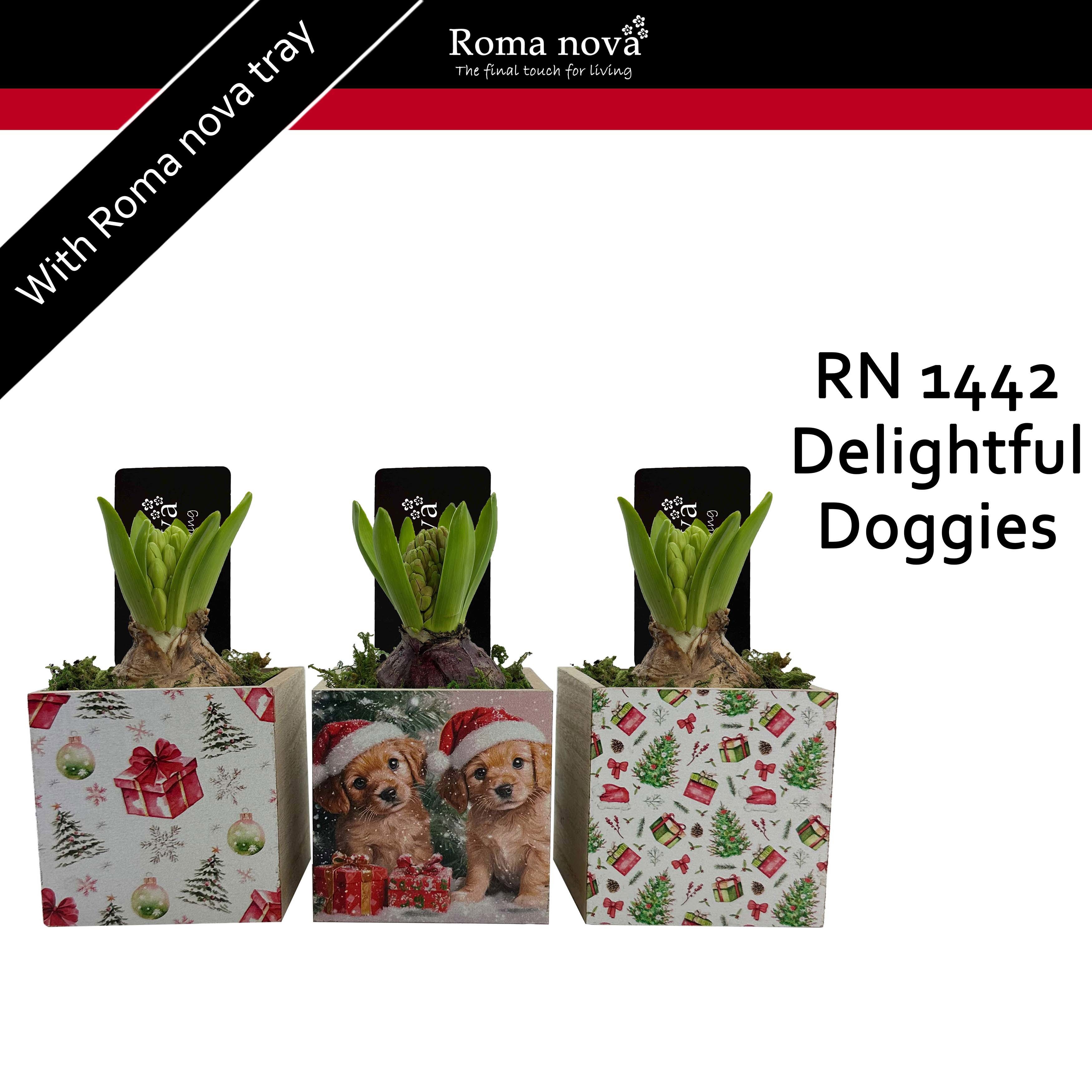 1442 - Delightful Doggies (Hyacint), D 9