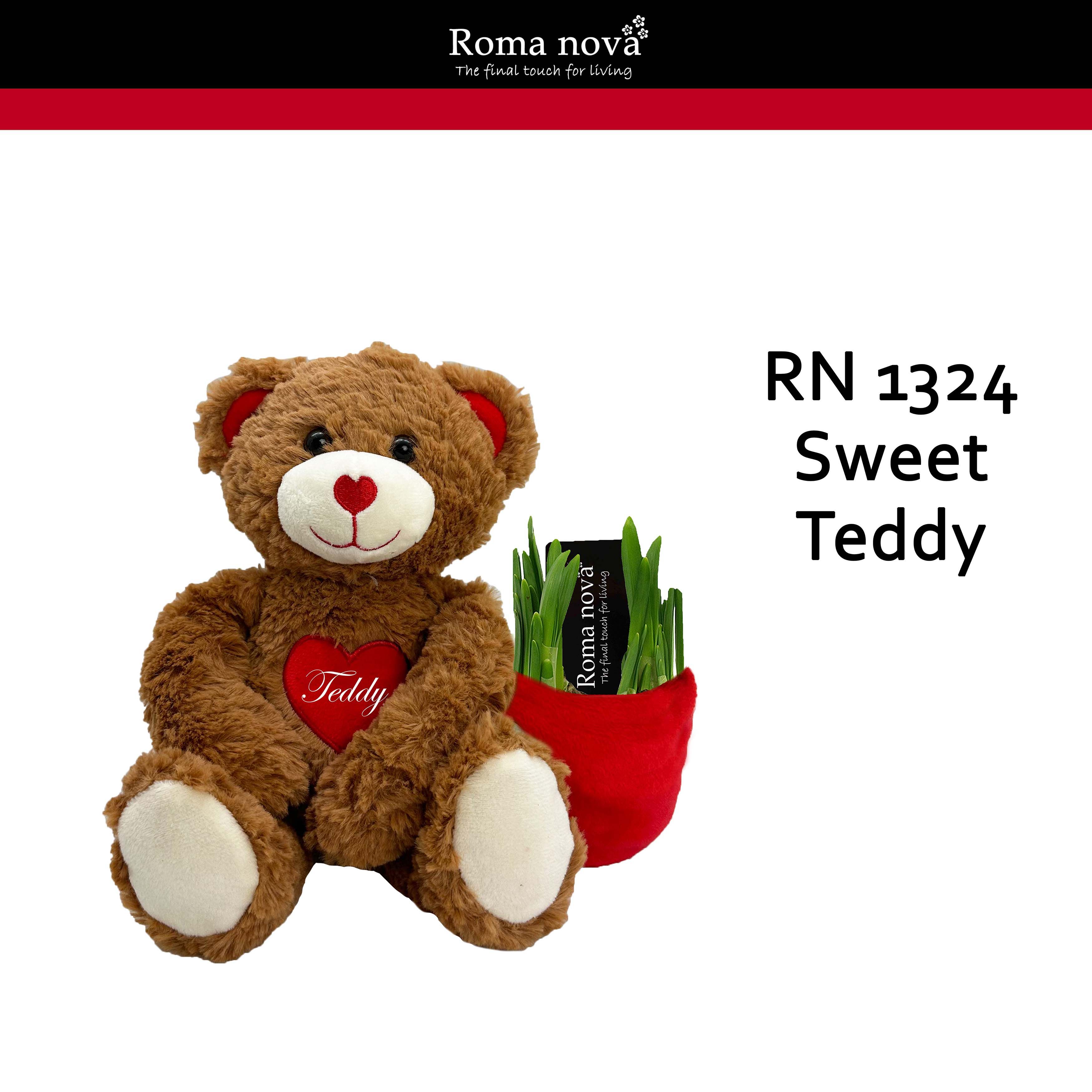 1324 - Sweet Teddy (Tete a Tete), D 24 cm