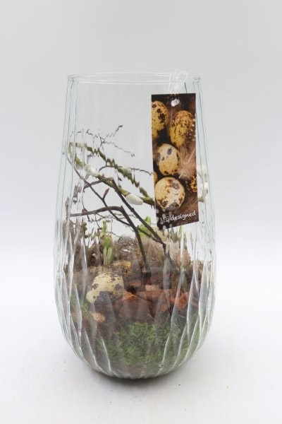 Pasen, vaas Lino, D 17