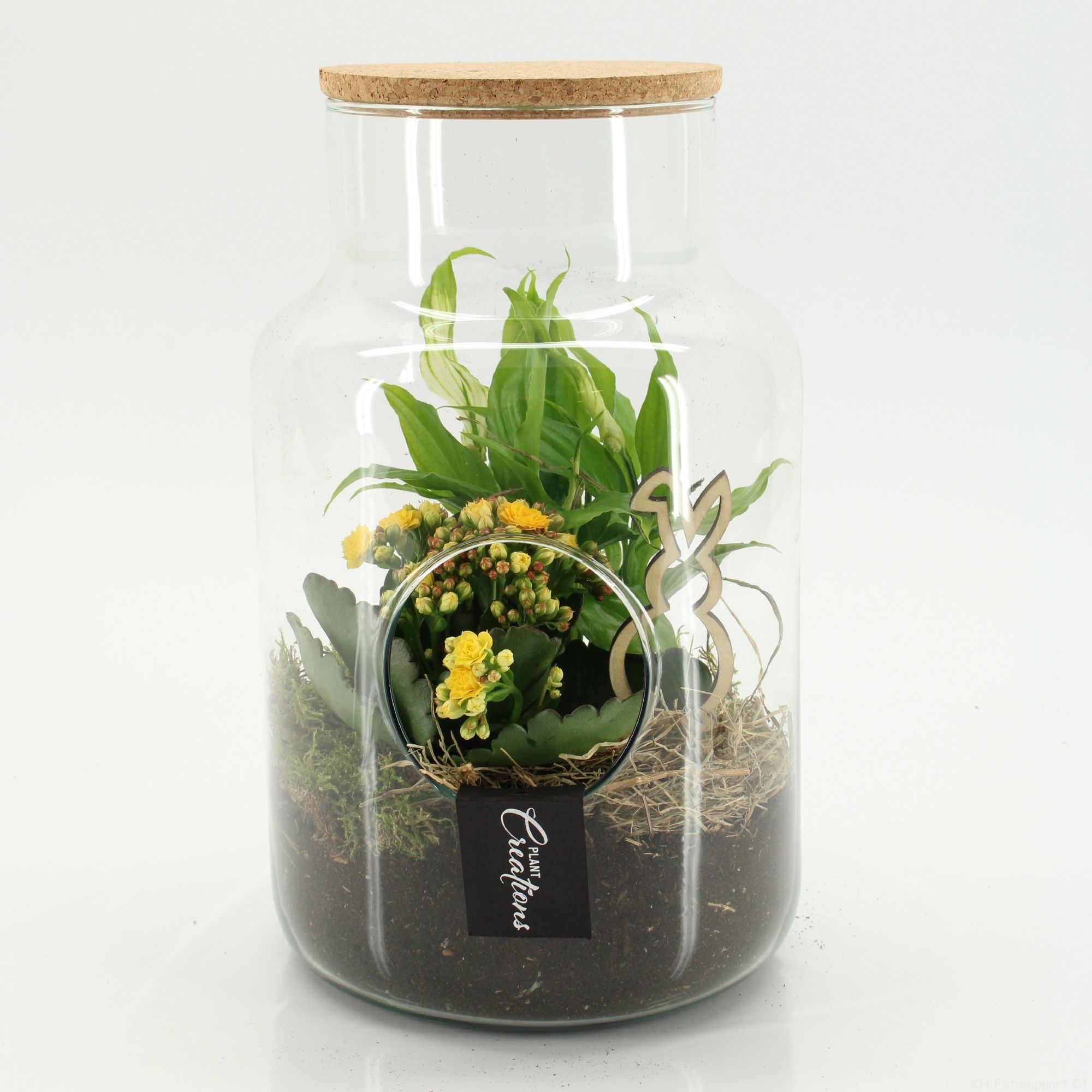 PSCR-2617G Easter Essentials terrarium, D 19 cm