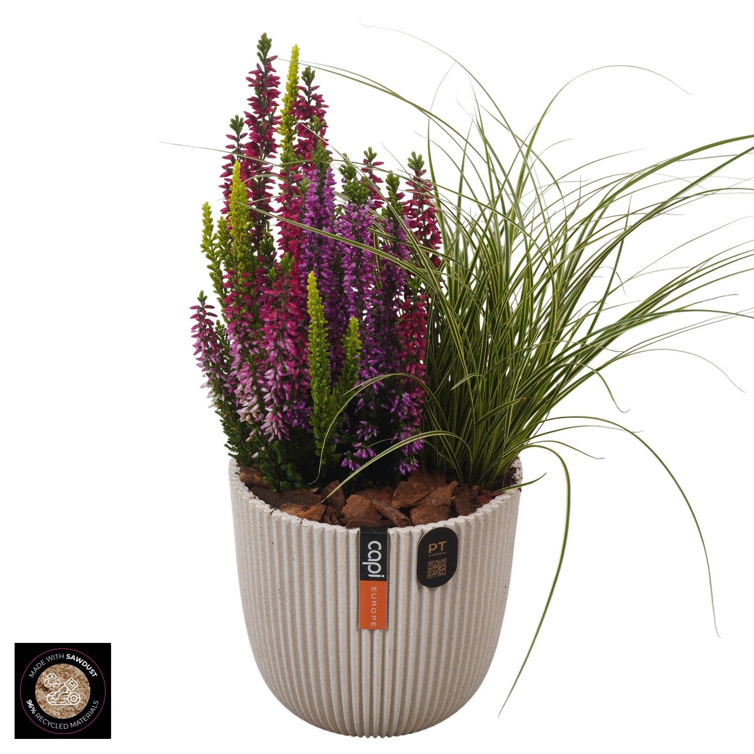 PTHO7685 Arrangement Autumn Outdoor in capi pot, D 13