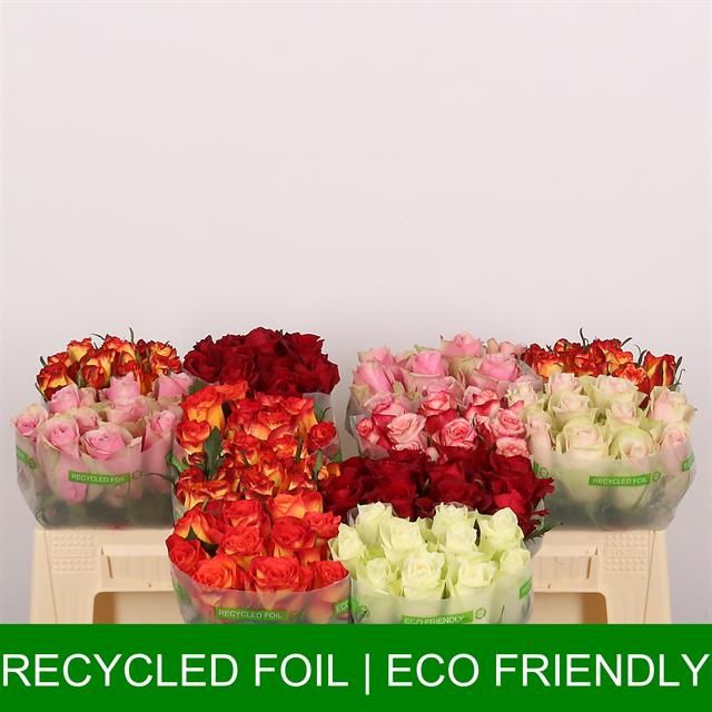 Роза од. Микс в баке 35, шт.