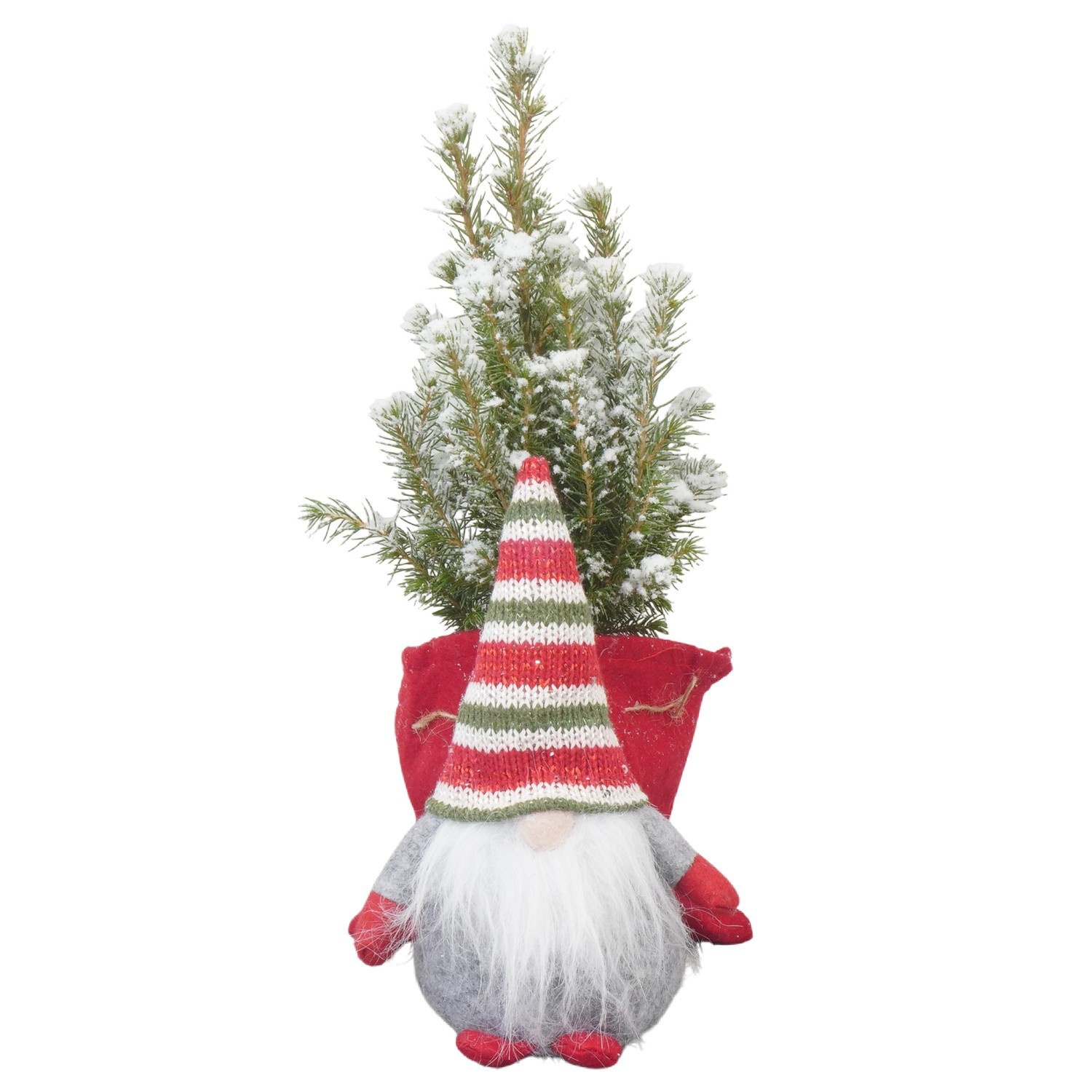 PTK26193 Conica Perfecta met sneeuw in stoffen gnoom, D 16