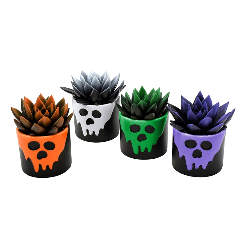 Miranda bicoloured in Halloween Scream ceramics, D 7 cm