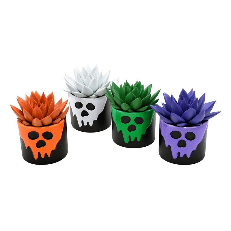 Miranda coloured in Halloween Scream ceramics, D 7 cm