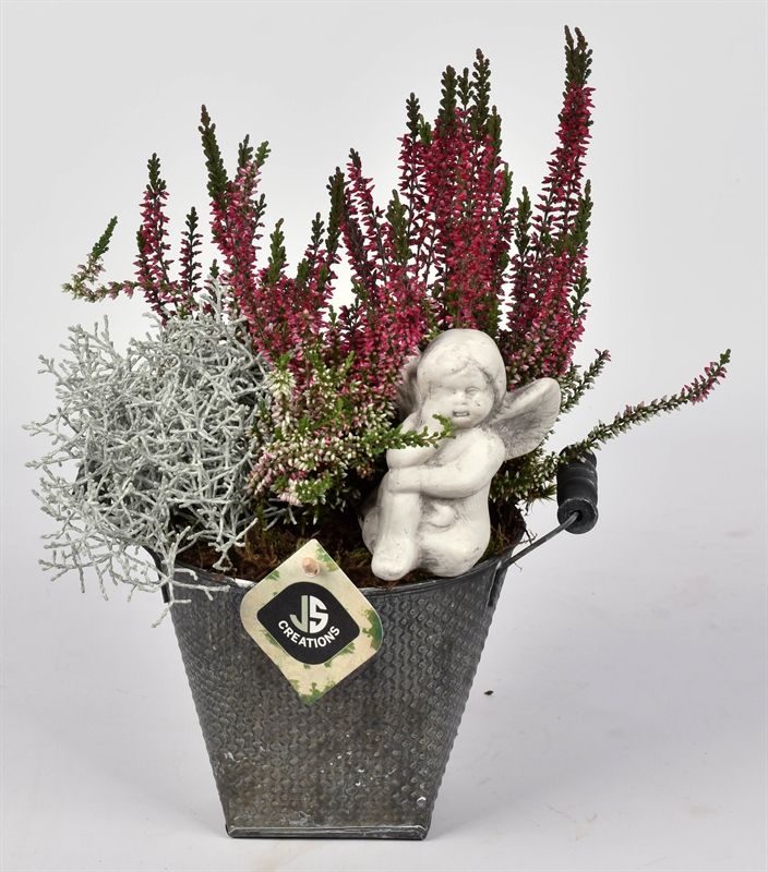 Zink met handvat 15cm, D 15