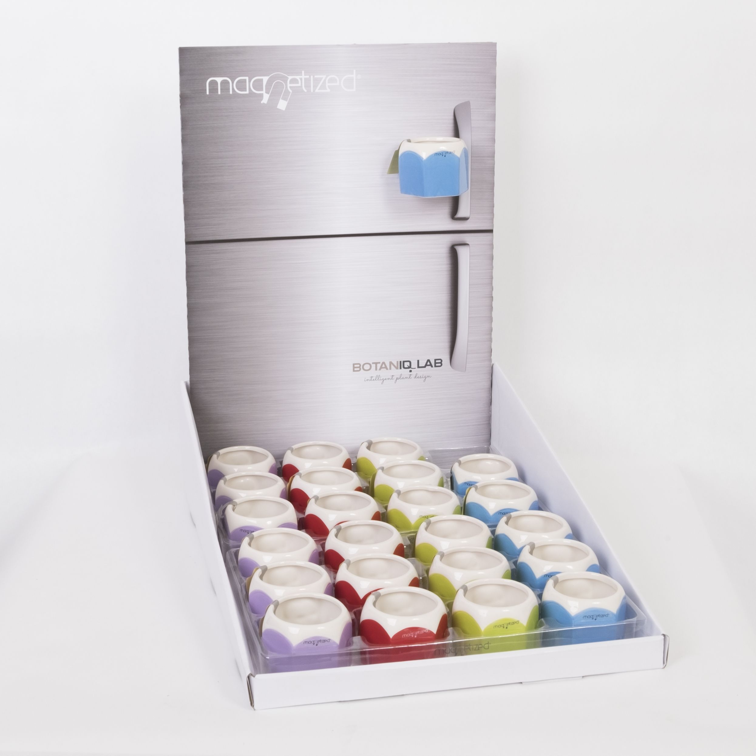 Magnetized Pencil in Display, excl. plants, D 6