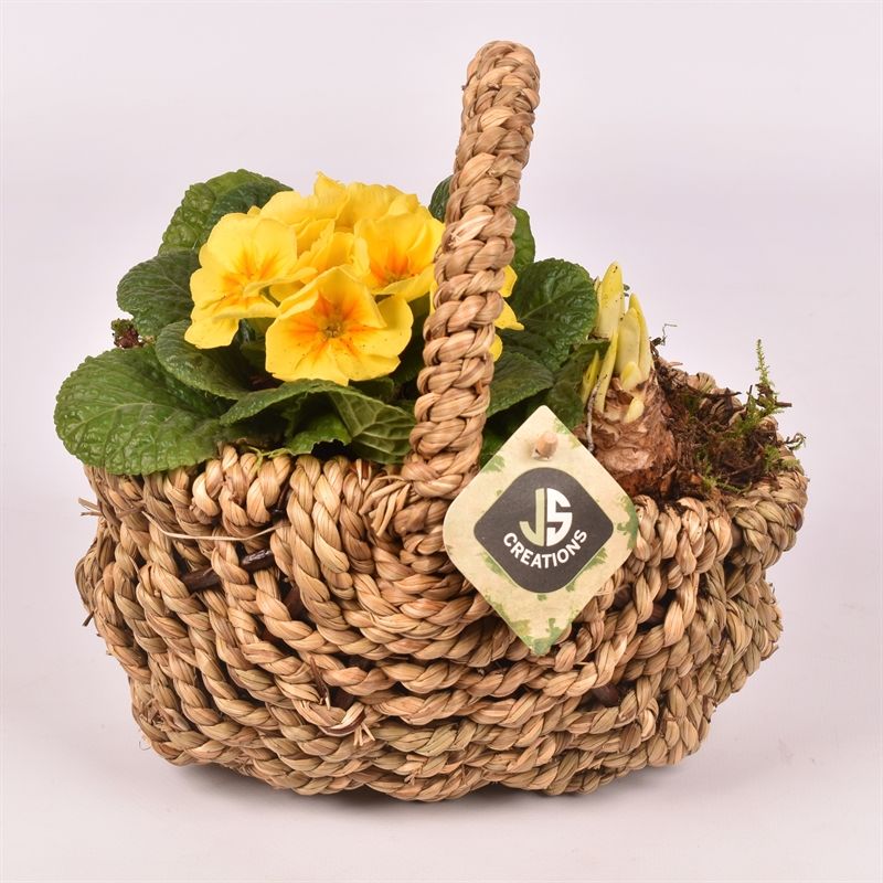 Touw hengselmand ovaal 21x14cm, D 21