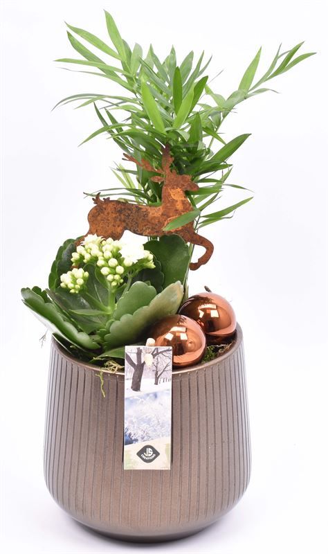 Ker. pot verticiale knes 14cm, D 14 cm Ker. pot verticiale knes 14cm, D 14 cm