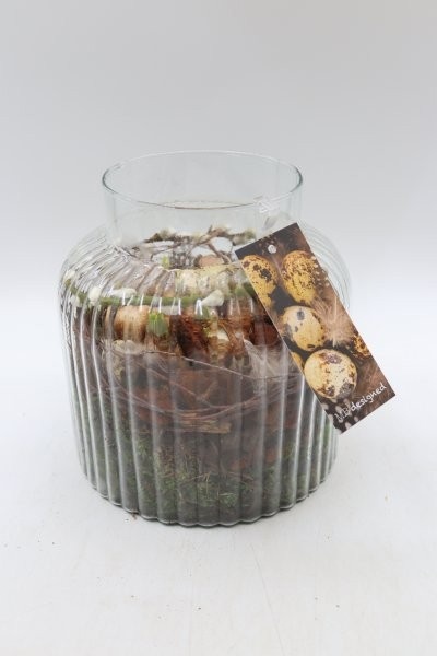 Pasen, ribbelvaas Lino laag, D 19