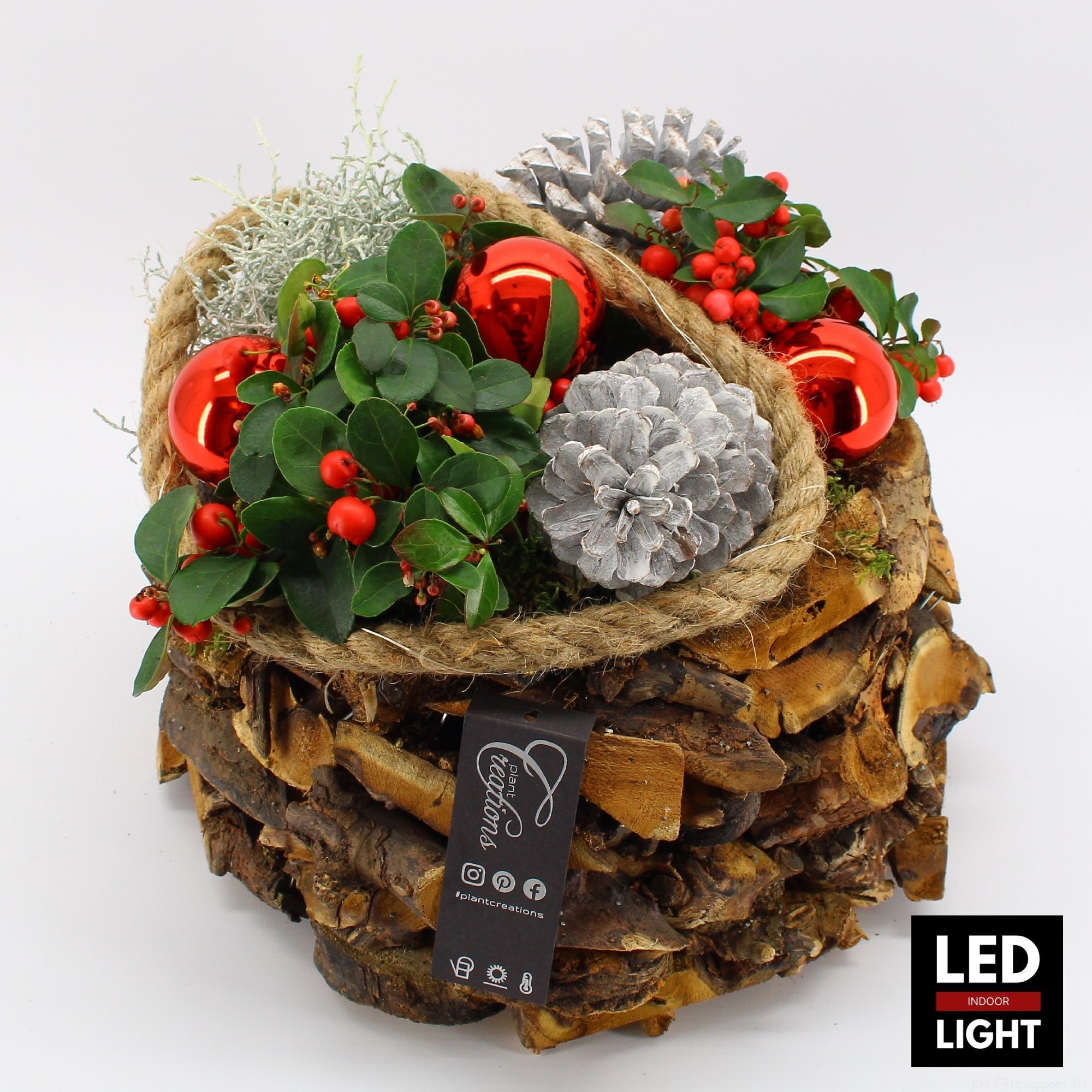 GACR-2509LED Gaultheria creatie, D 35 cm