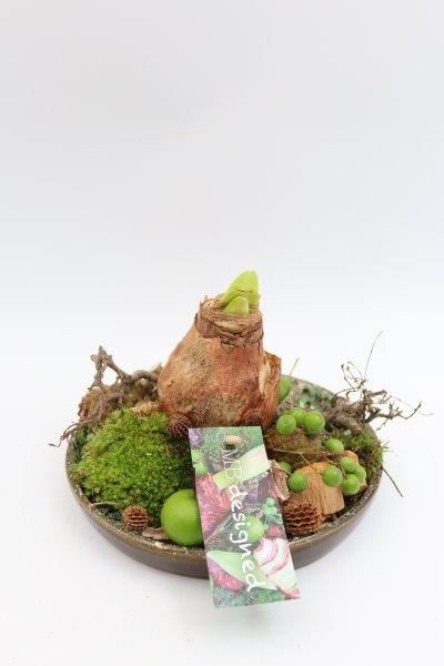 Amaryllis Luxe keramiek plateau M, D 22 cm Amaryllis Luxe keramiek plateau M, D 22 cm