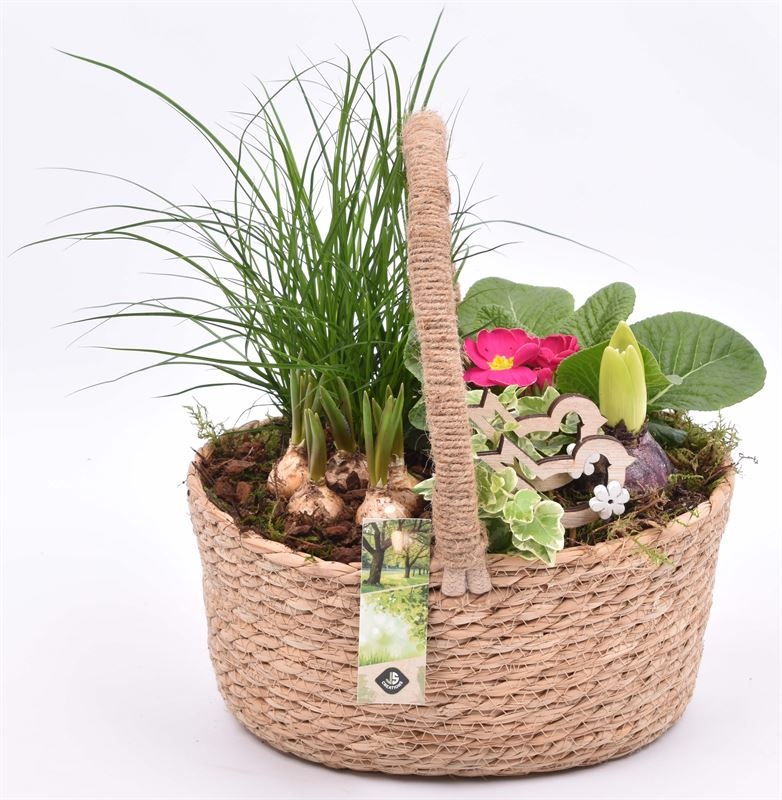 Jute hengselmand 26x20cm, D 26