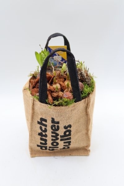 Bollen, jute tas M, D 15