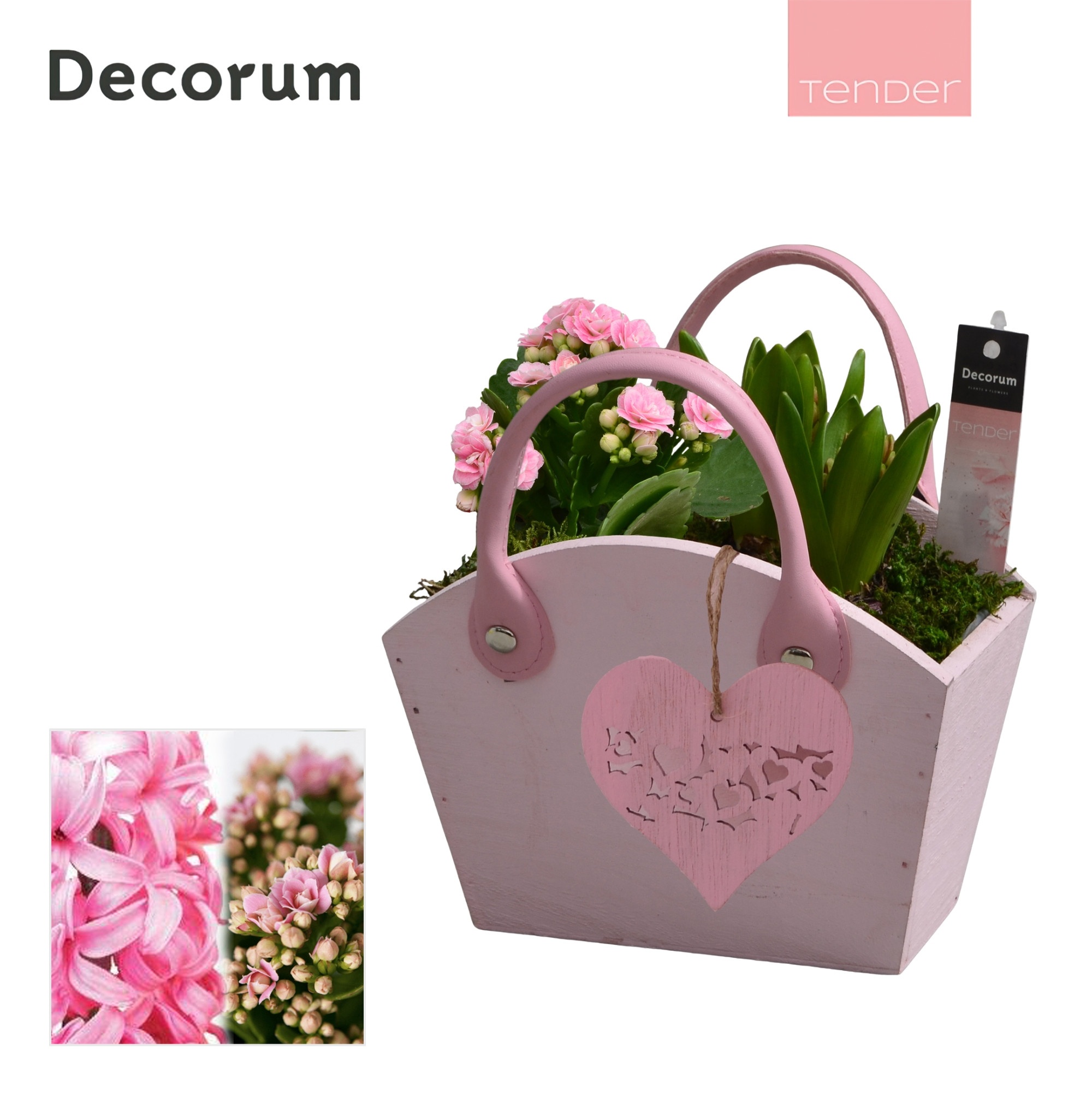 Calandiva & Hyacint Wooden Bag HL25874PP [TENDER]), D 18