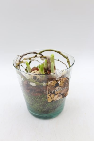 Pasen, glaspot taps, D 14