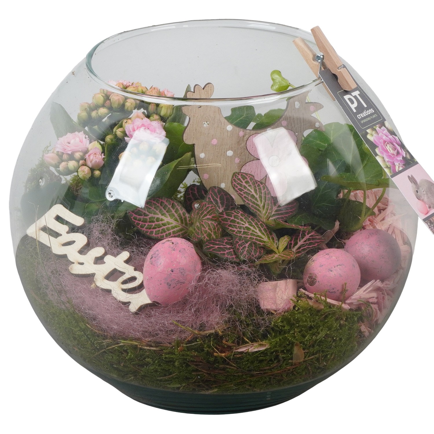 PTPG9402 Arrangement Easter in glas, D 20