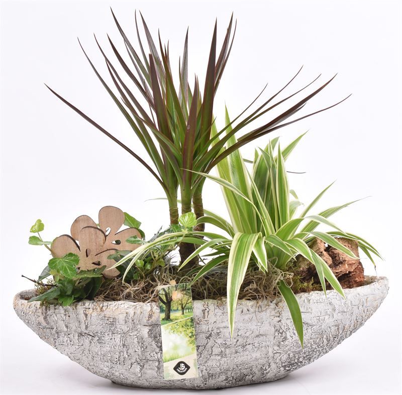 Cement kano old look 36x13cm, D 36