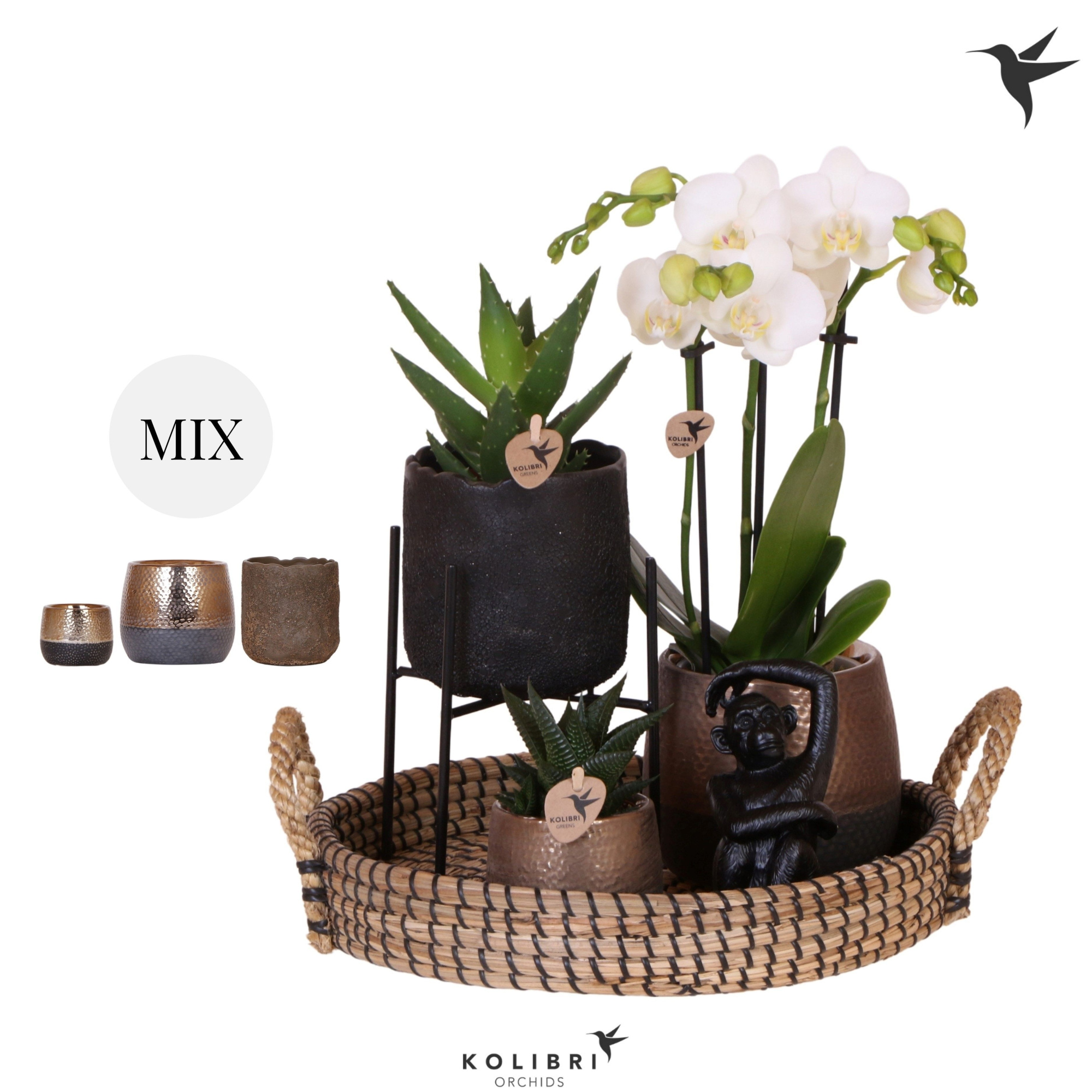 Kolibri Gift Set Urban copper, D 30 cm