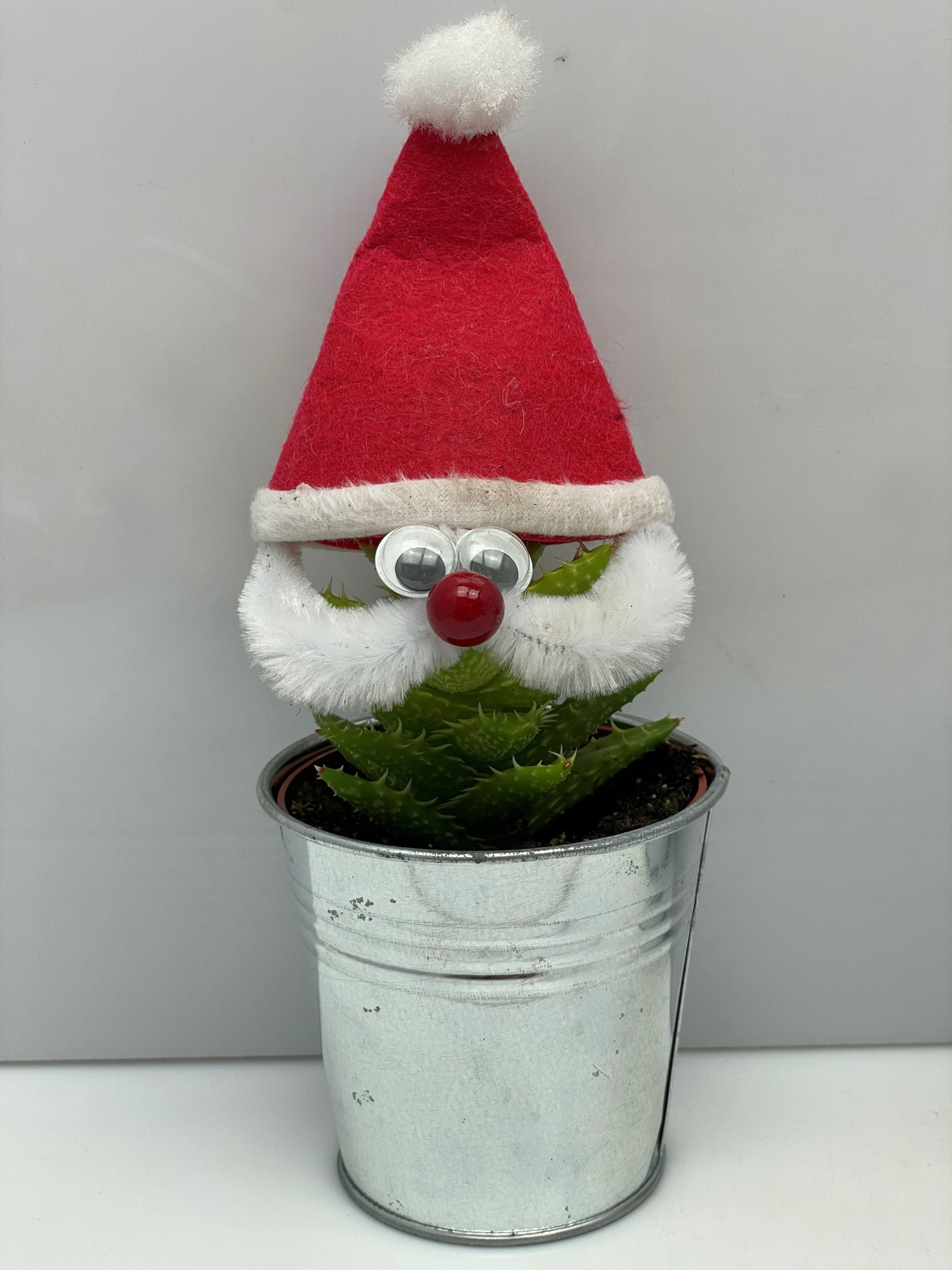 945 Kerstman vet zink 8,5 cm Engeland, D 9,5 cm