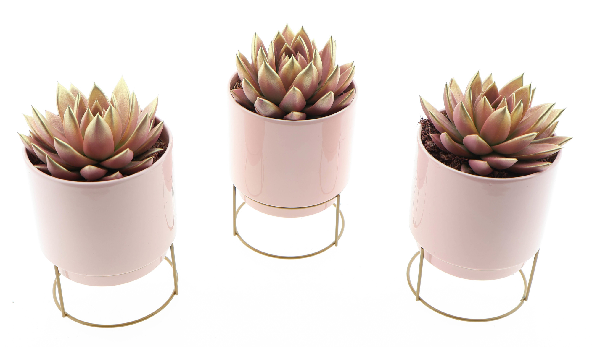 Pot love deluxe pink-gold, D 12