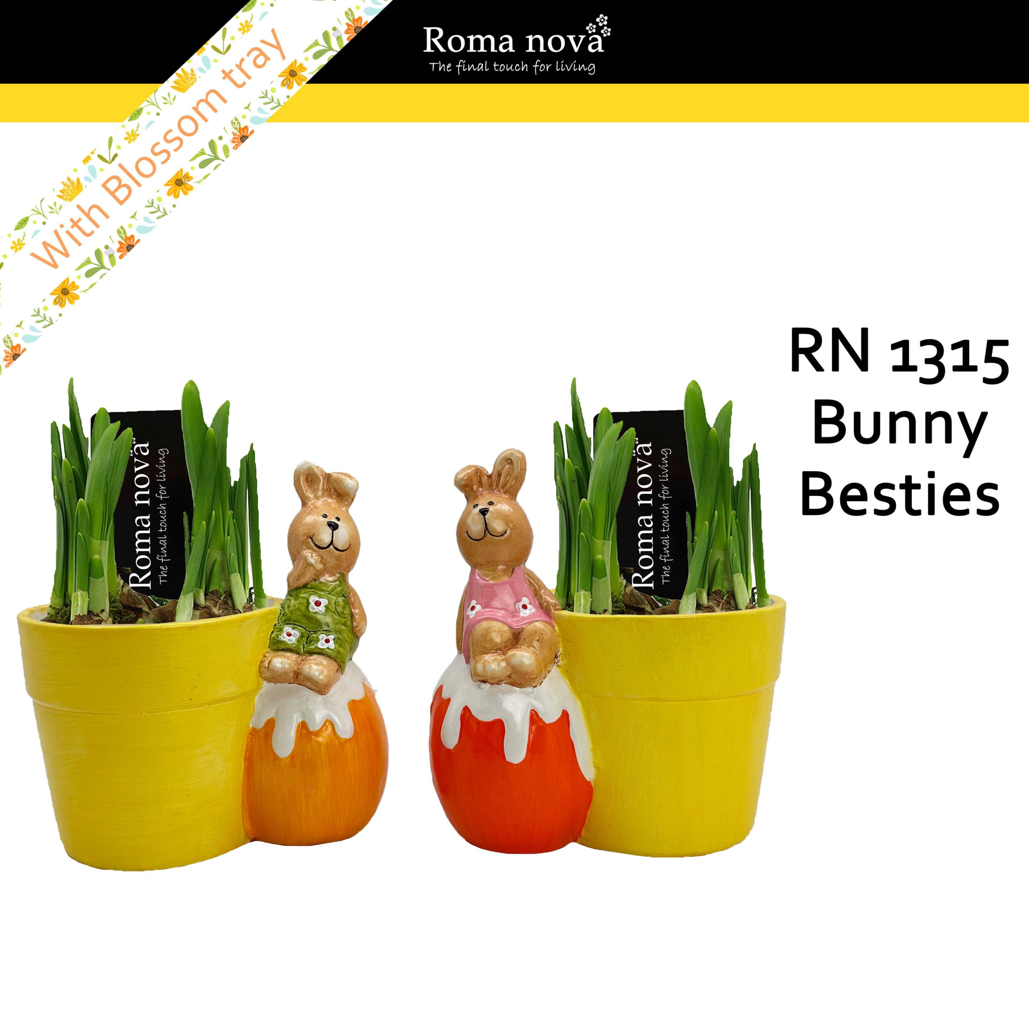 1315 - Bunny Besties (Tete a Tete), D 14