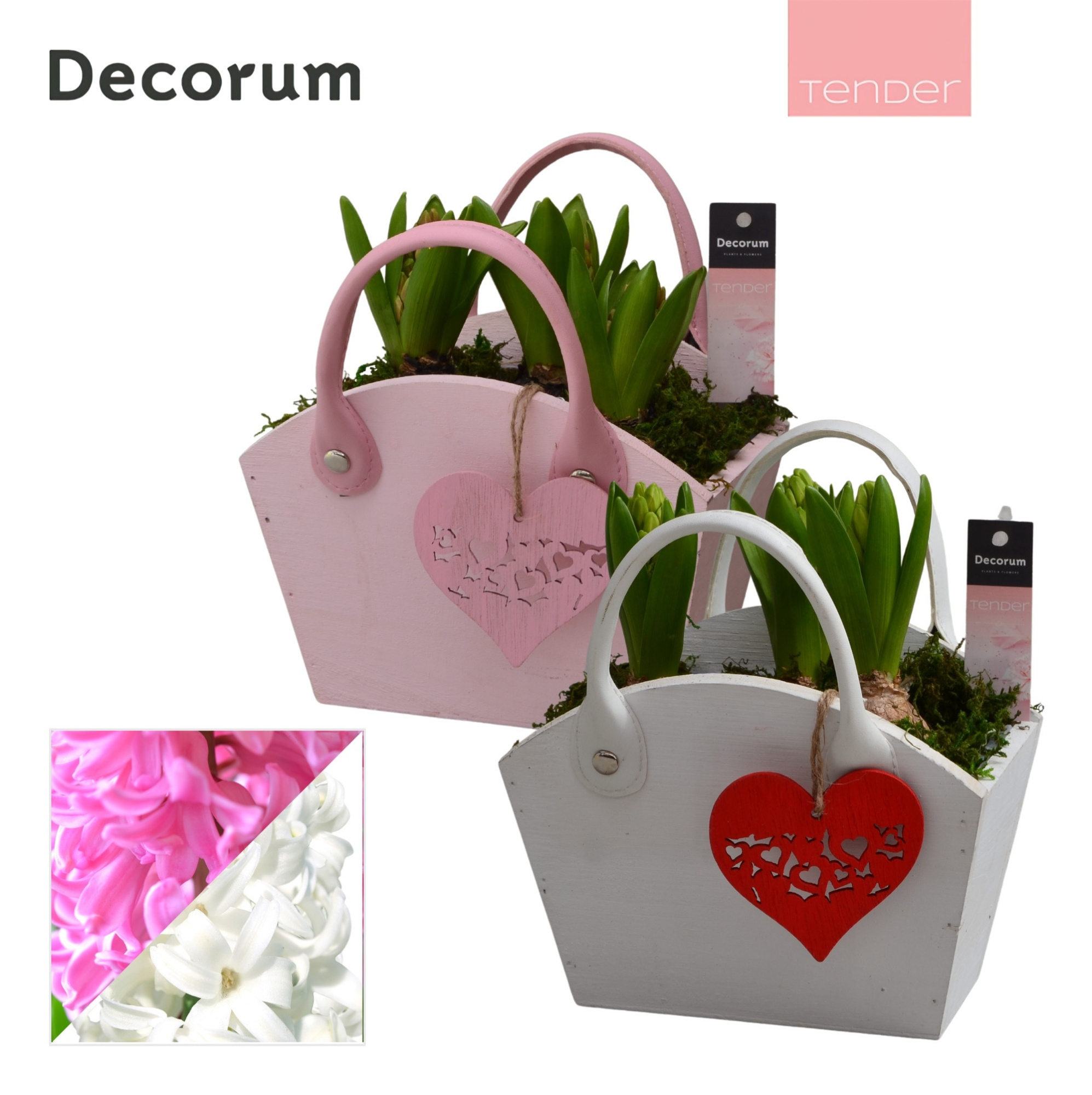 Hyacint Wooden Bag HL15874 [TENDER], D 18