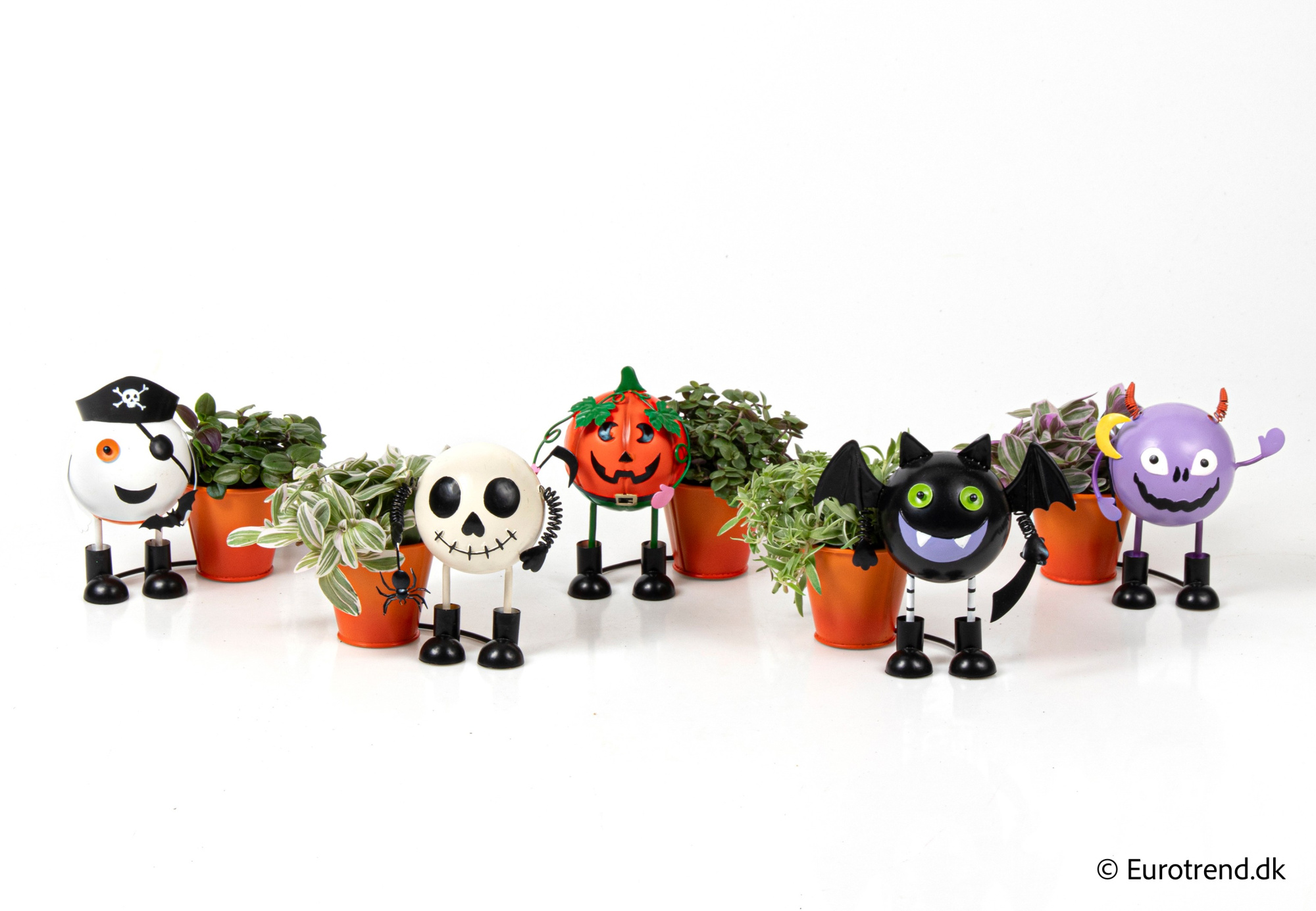 Green Mix in Halloween ceramic 2025, D 6 cm