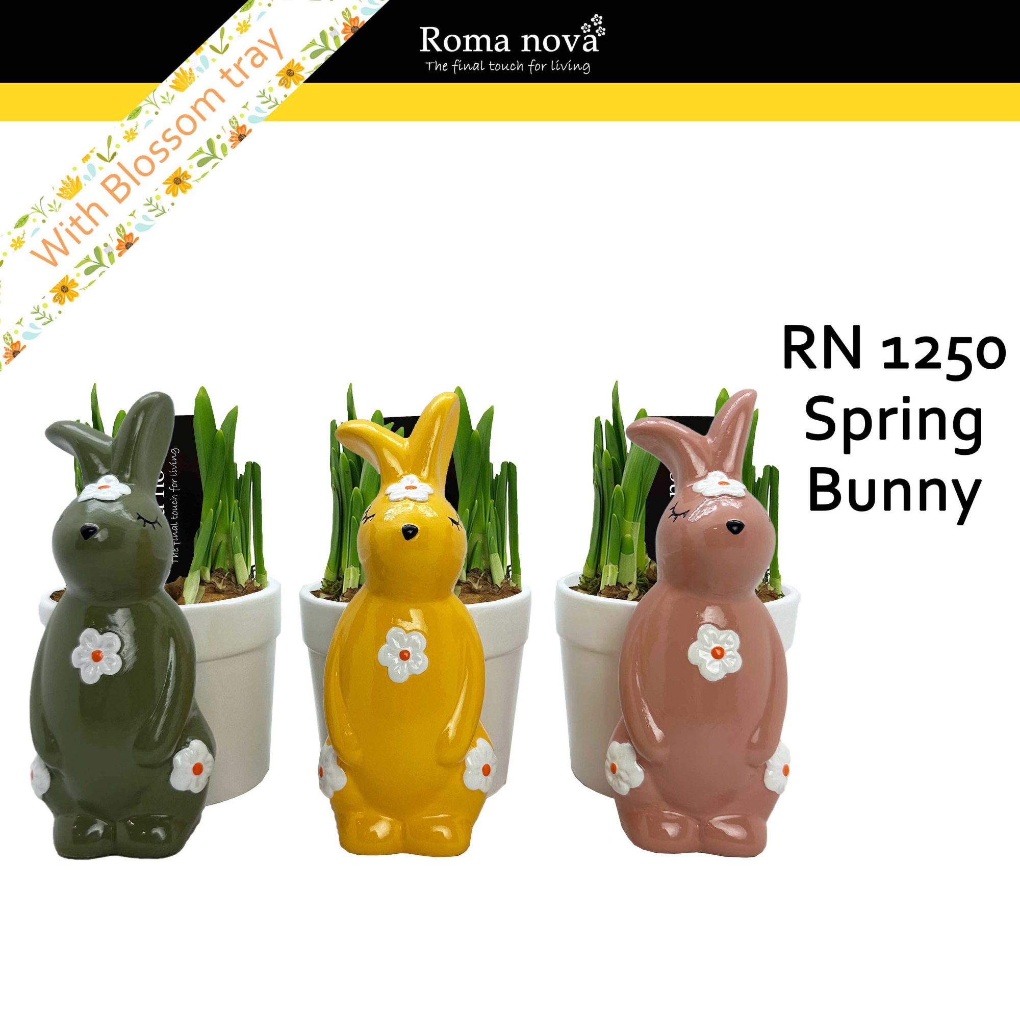 1250 - Spring Bunny (Tete a Tete), D 13