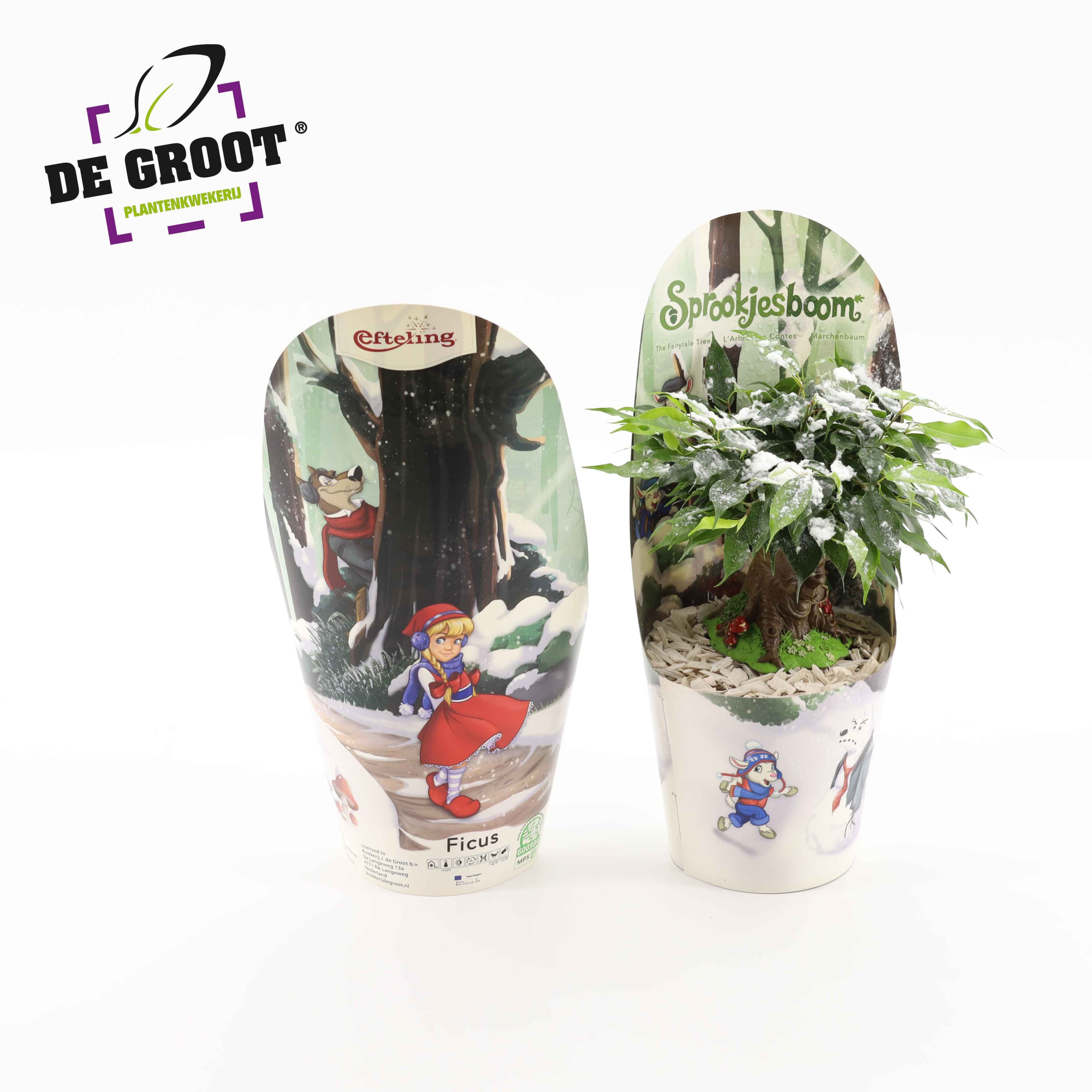 Sprookjesboom Winter NL, D 14 cm