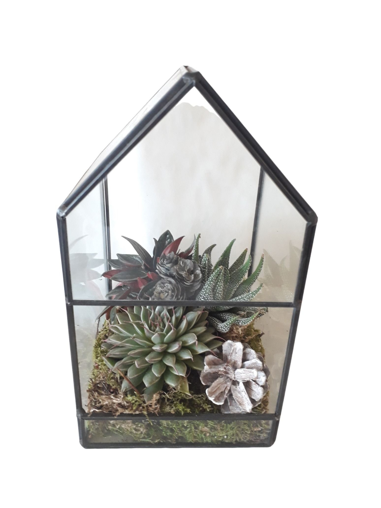 GHK12KST Terrarium glashouse D12H21 Kerst, D 12 cm