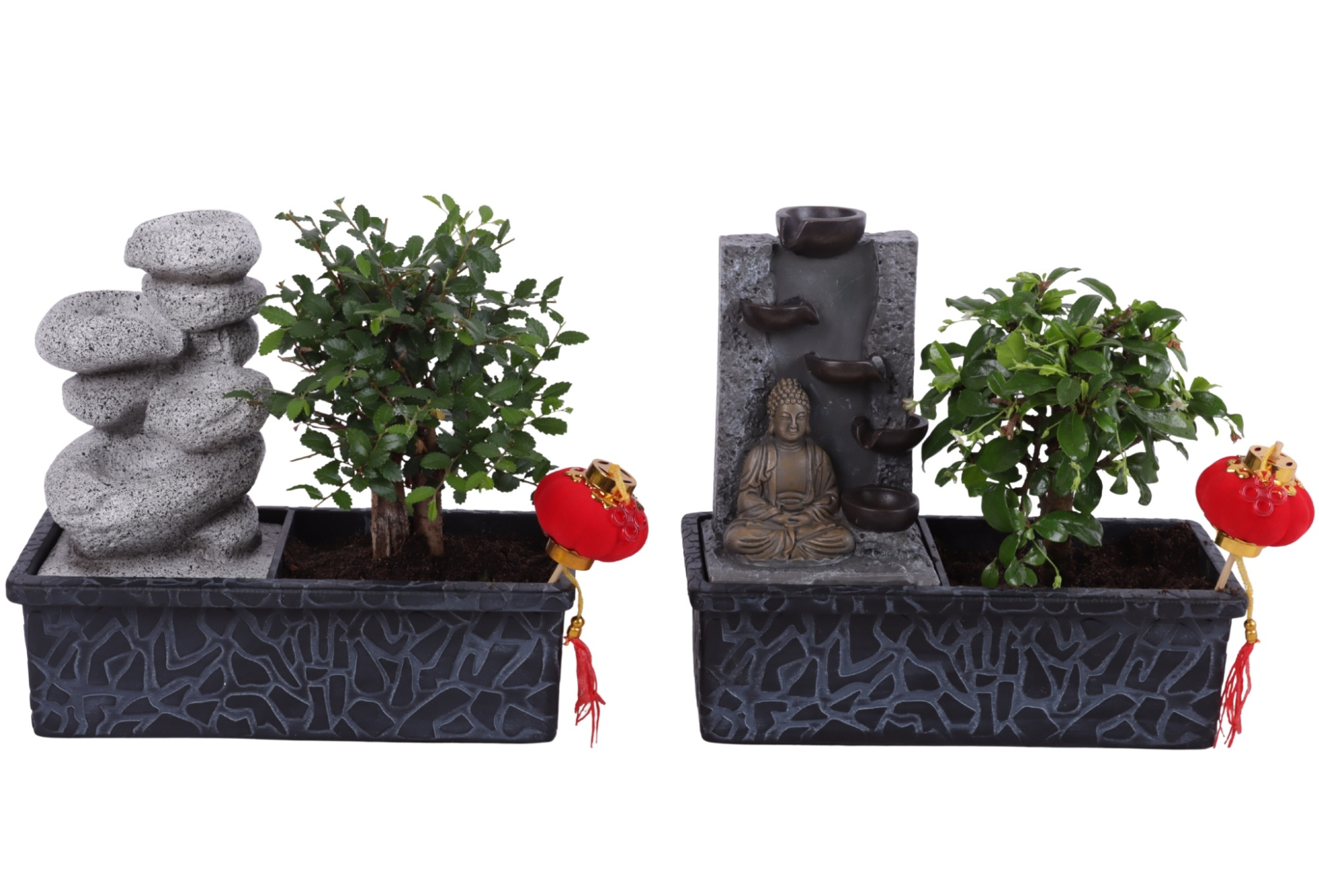 Bonsai Mixed Ball in Waterfall Ø22cm, D 22