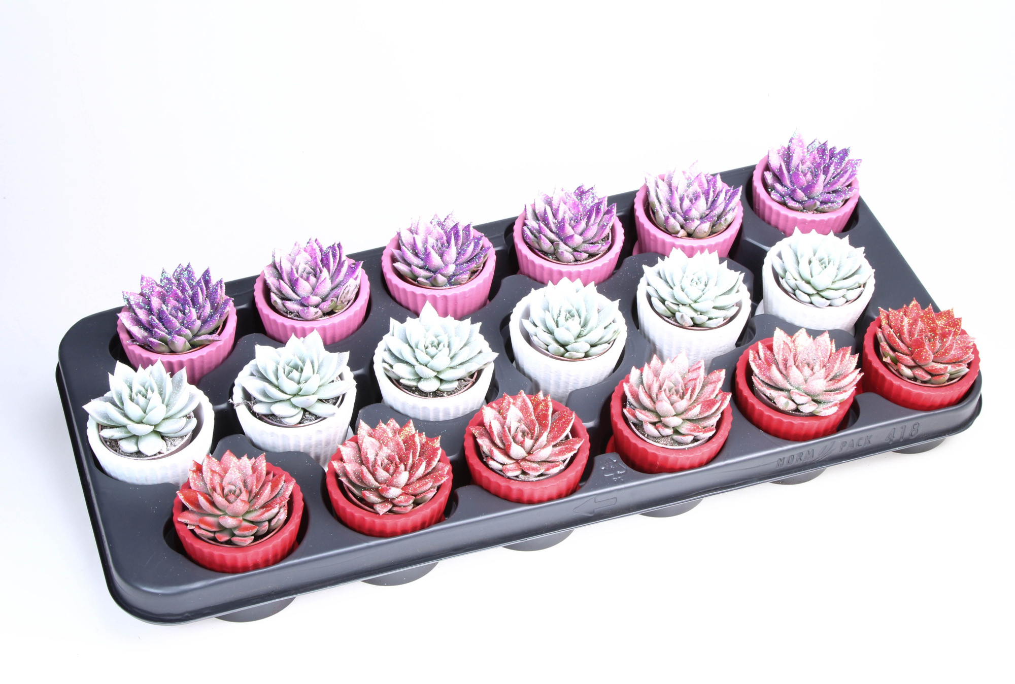 Miranda Valentine glittermix Cupcake pot, D 6,5 cm