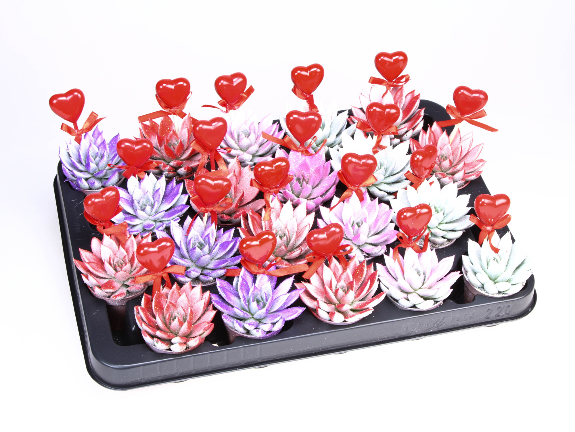 Miranda Valentine Glittermix + hartje, D 5,5 cm