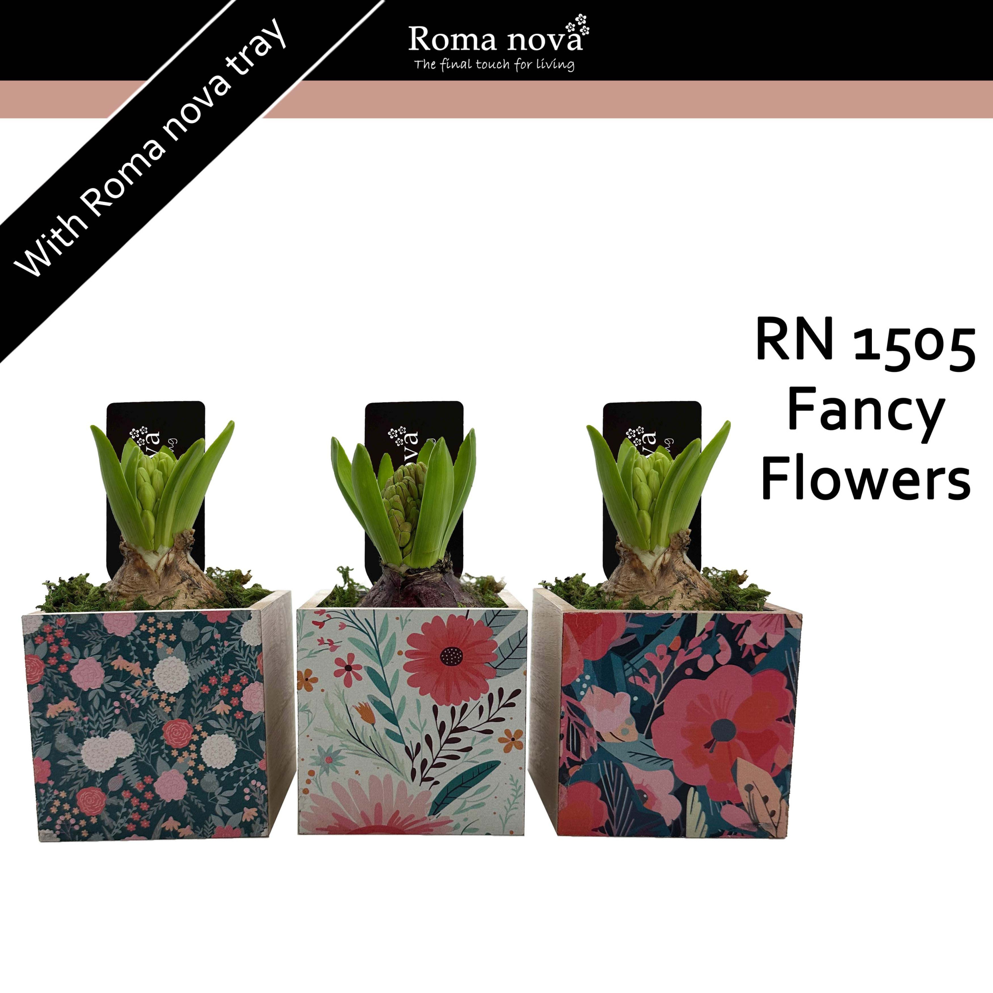 1505 - Fancy Flowers (Hyacint), D 9