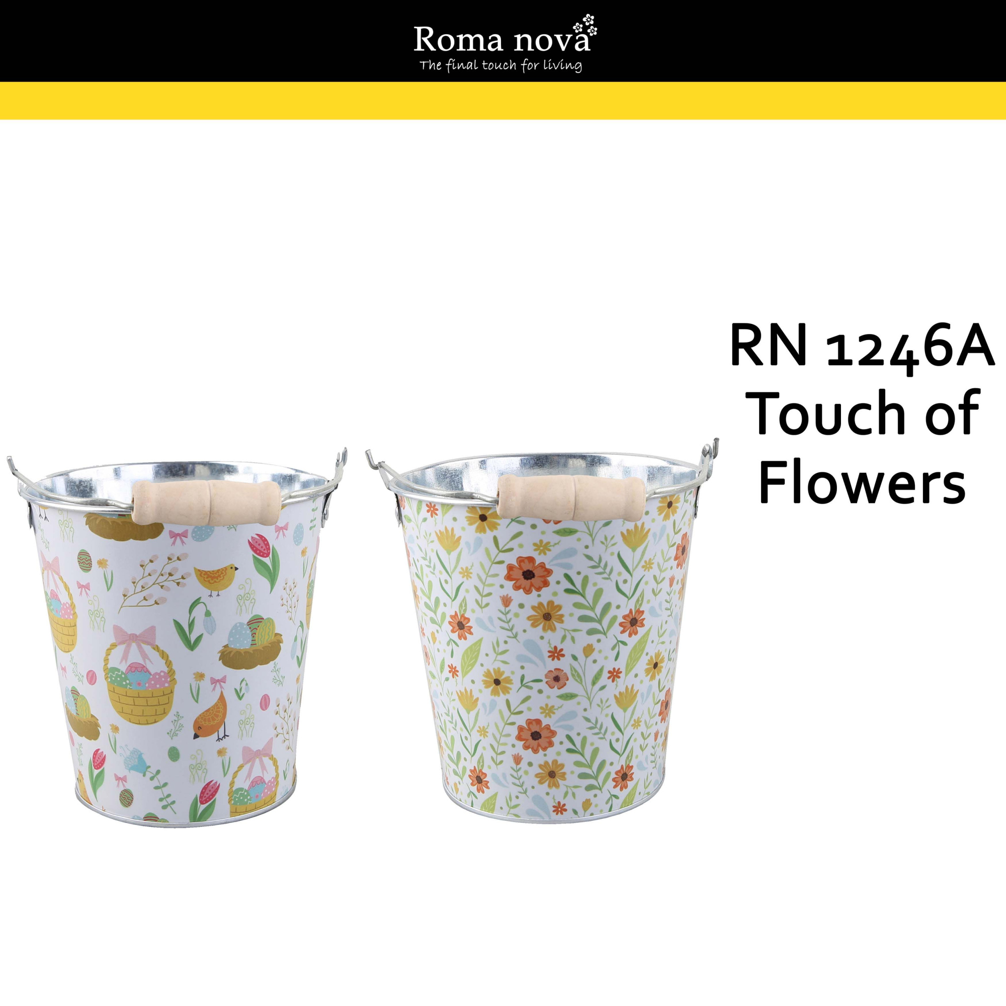 1246A - Touch of Flowers (Hardware), D 13 cm