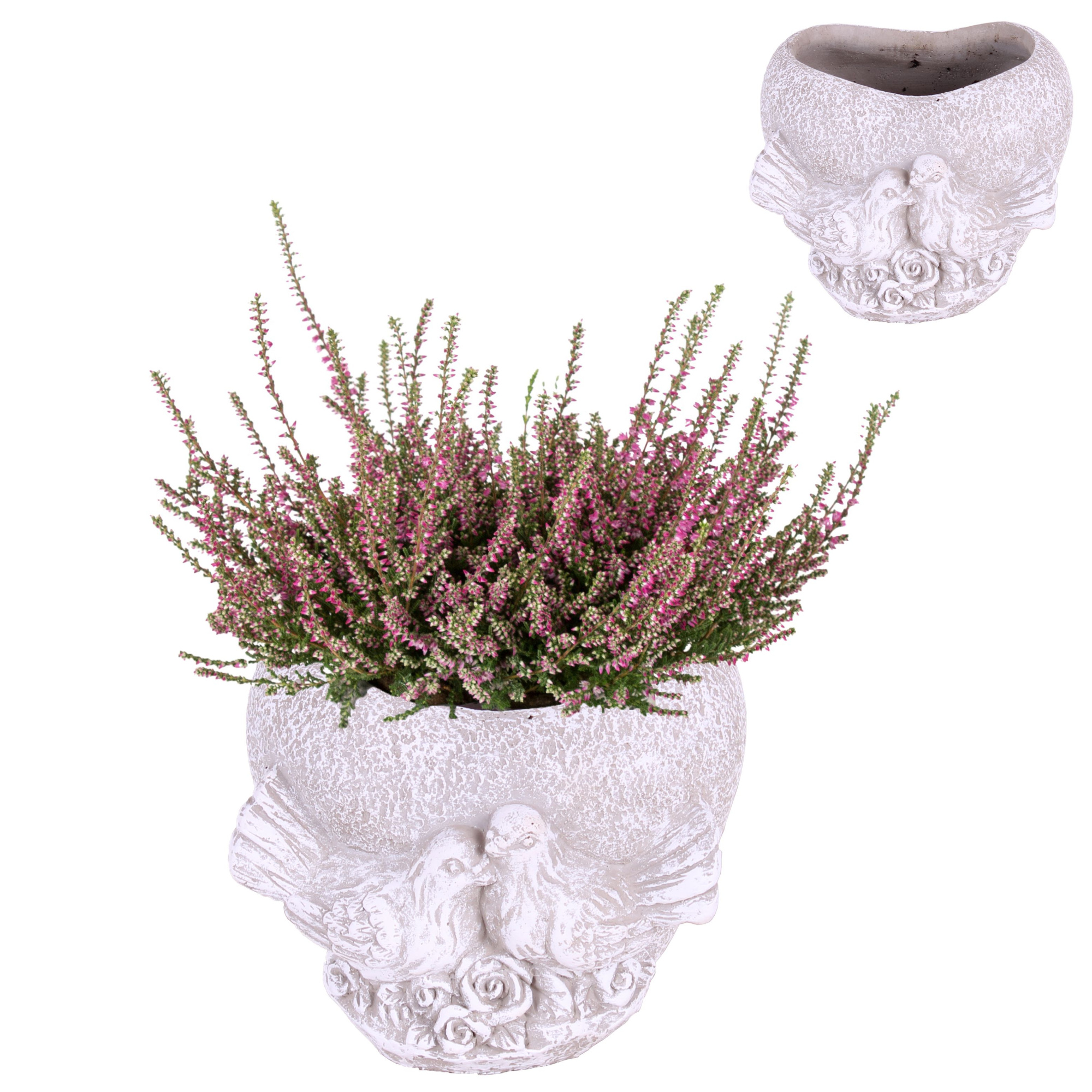 All Saints Arr. Outdoor Ceramic Birds Ø15cm 1PP, D 15 cm