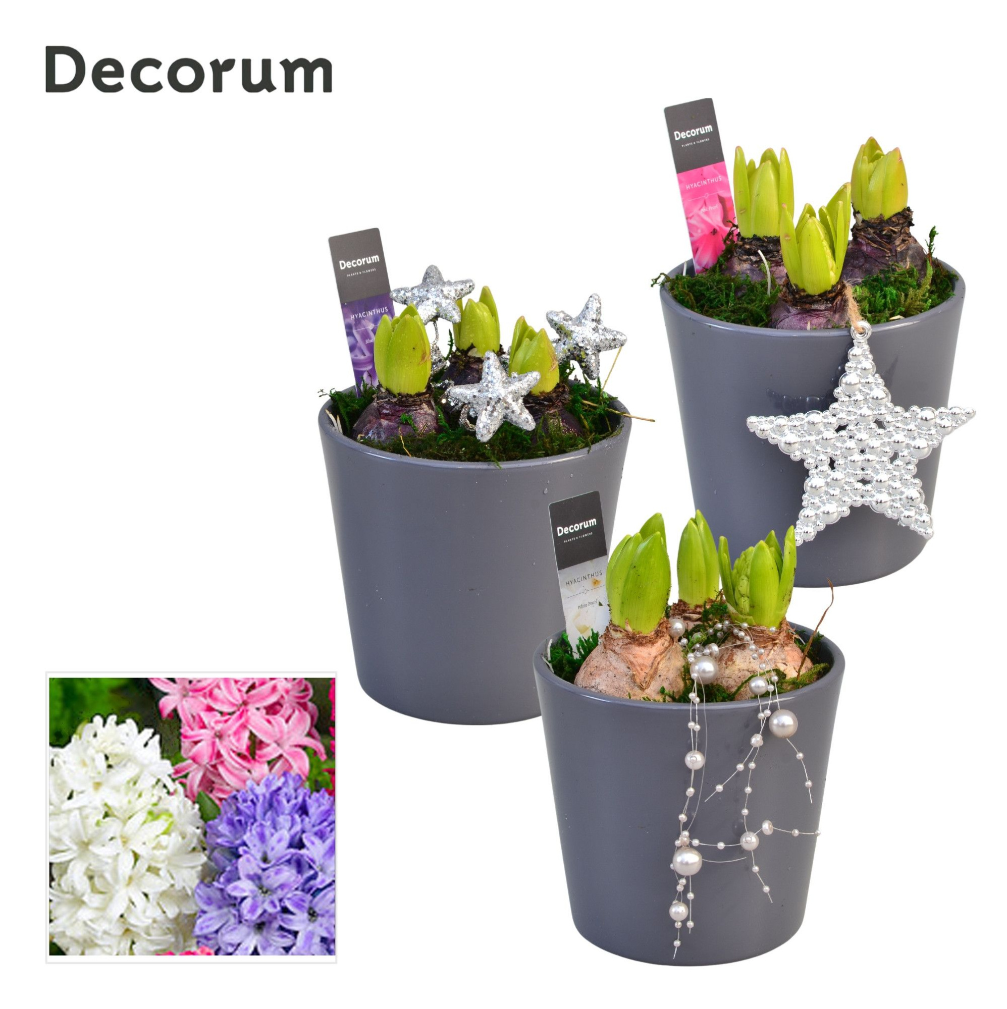 Hyacint Smooth Gray HL14912 [SHINY & SPARKLING], D 13